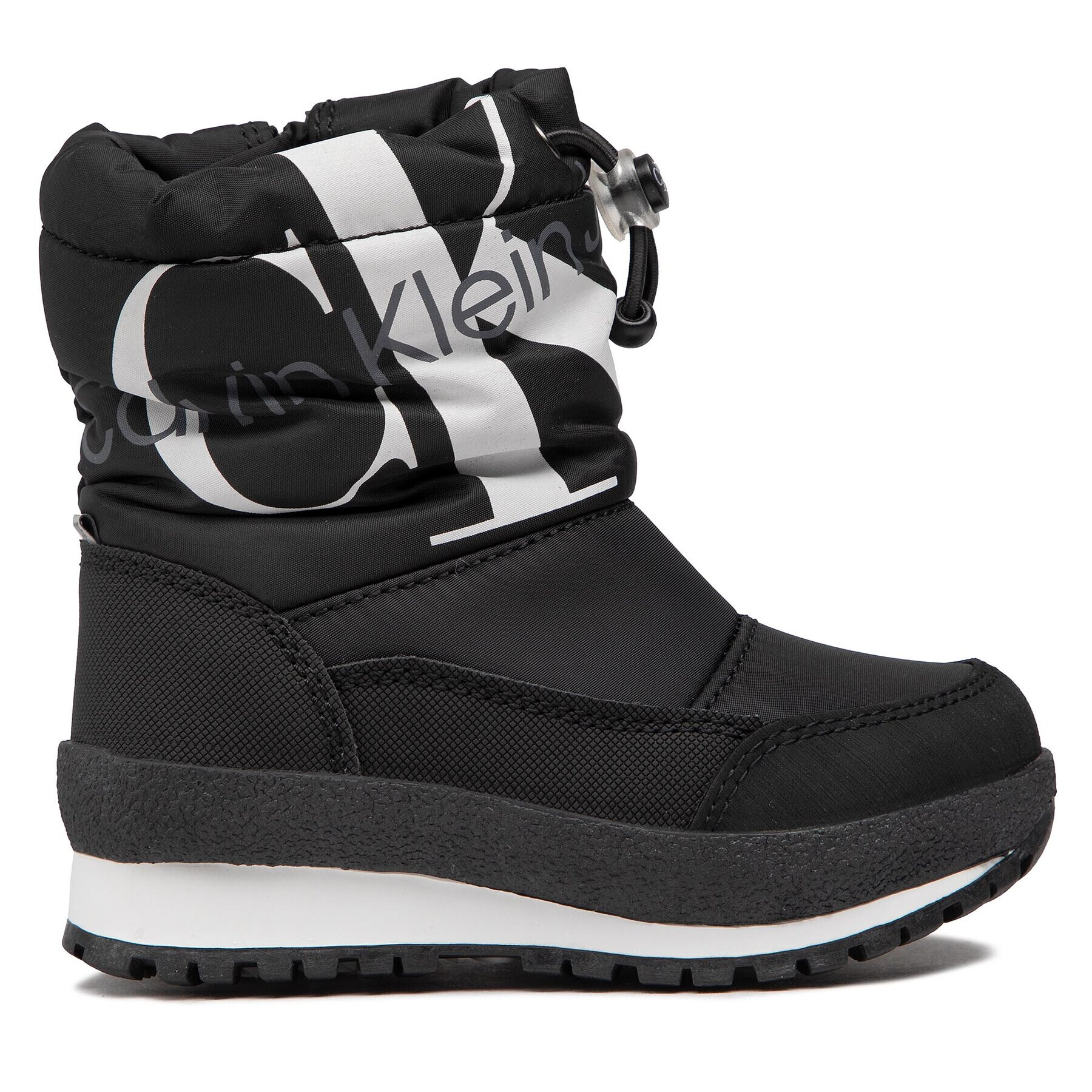 Calvin Klein Jeans Апрески Snow Boot V3X6-80423-1474 M Черен - Pepit.bg