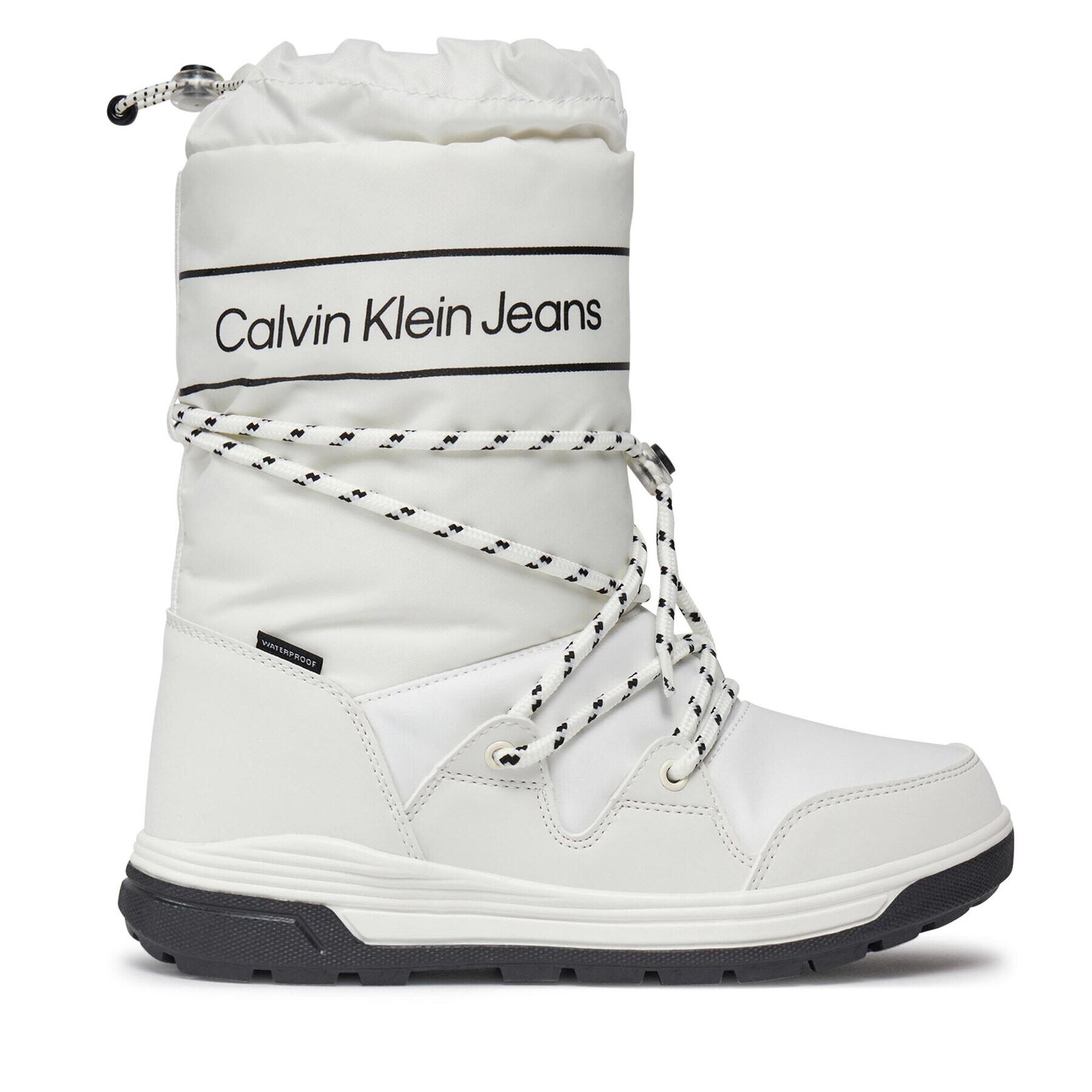 Calvin Klein Jeans Апрески V3A6-80713-1486 S Бял - Pepit.bg