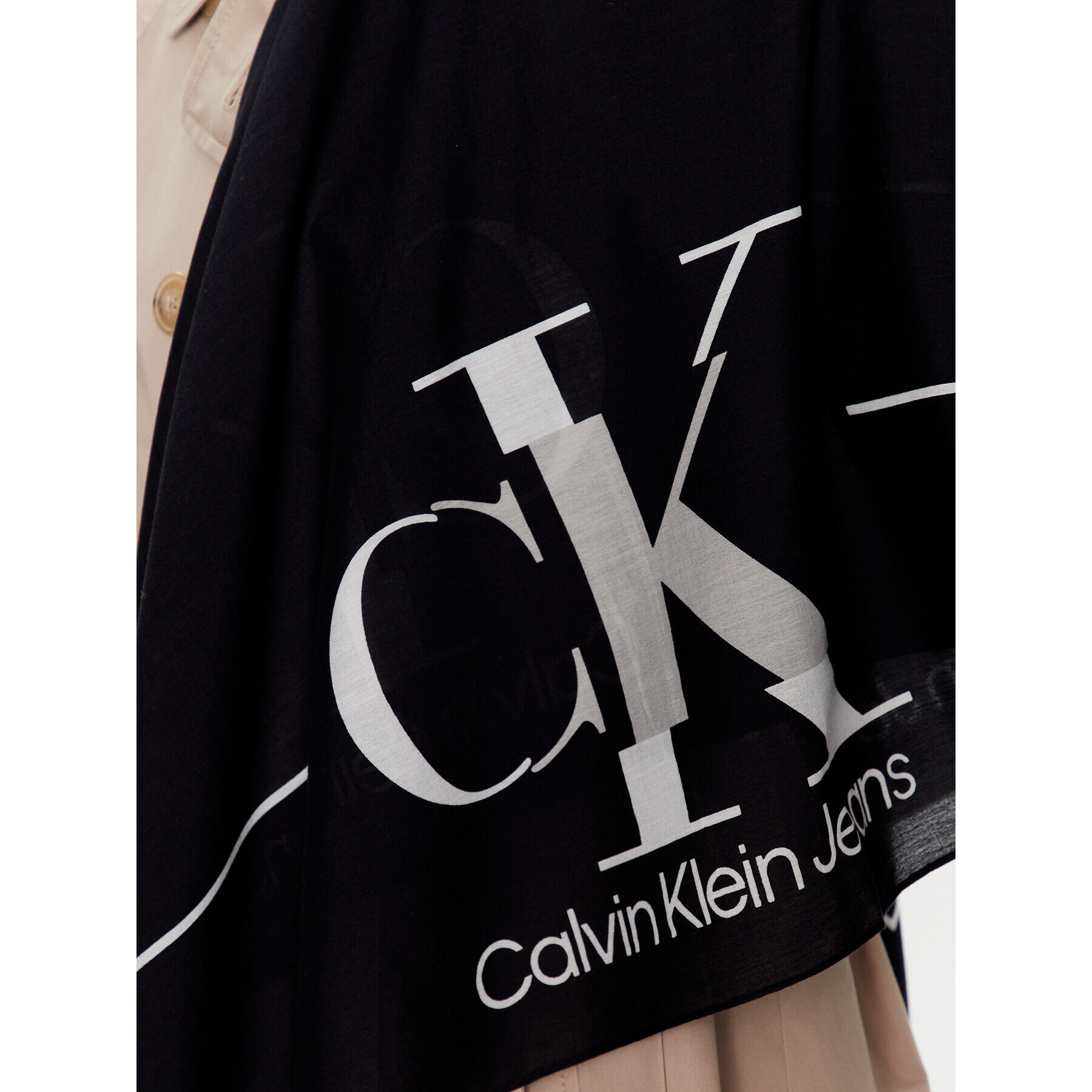 Calvin Klein Jeans Бандана K60K610606 Черен - Pepit.bg