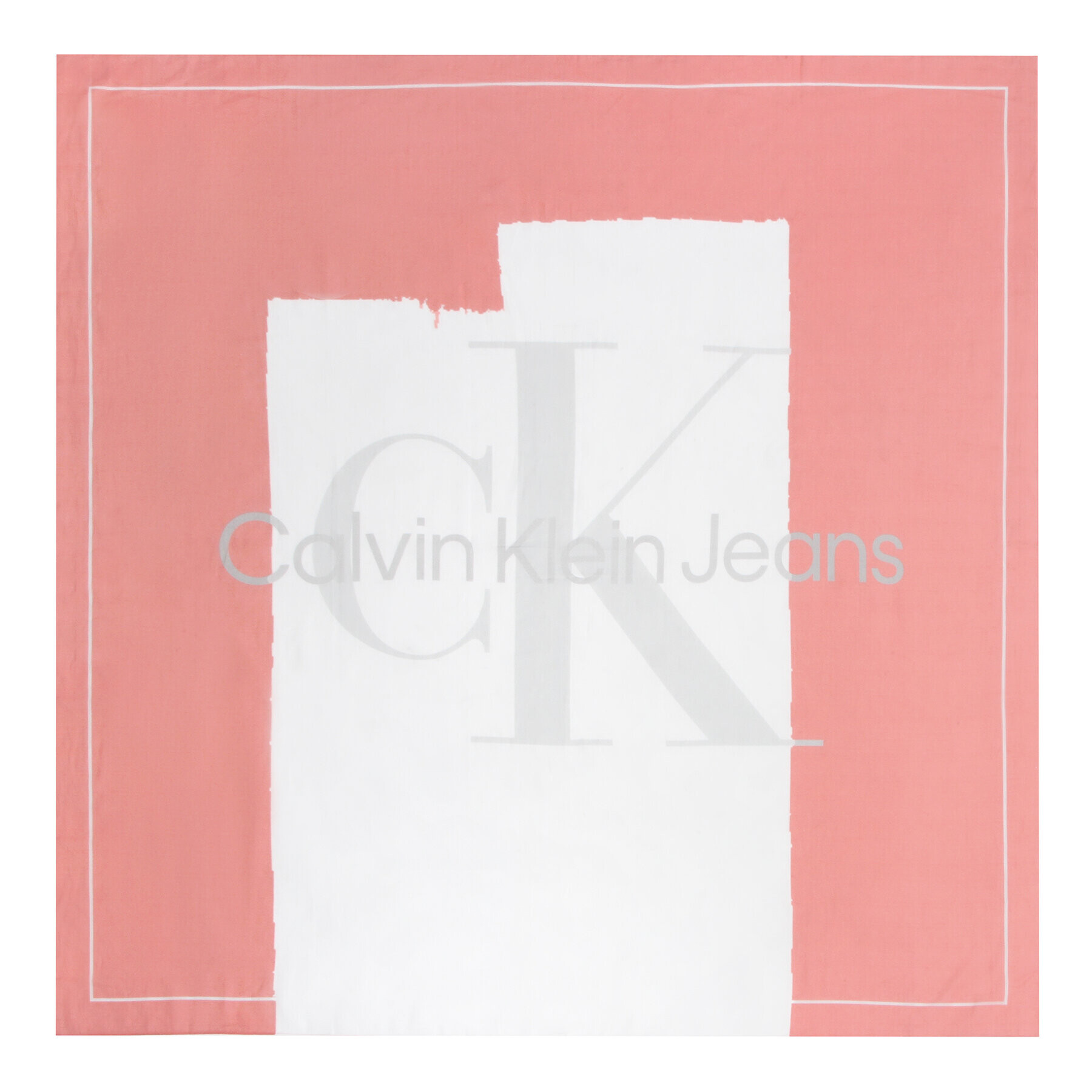 Calvin Klein Jeans Бандана Monogram Shawl 130.X130 K60K610914 Розов - Pepit.bg