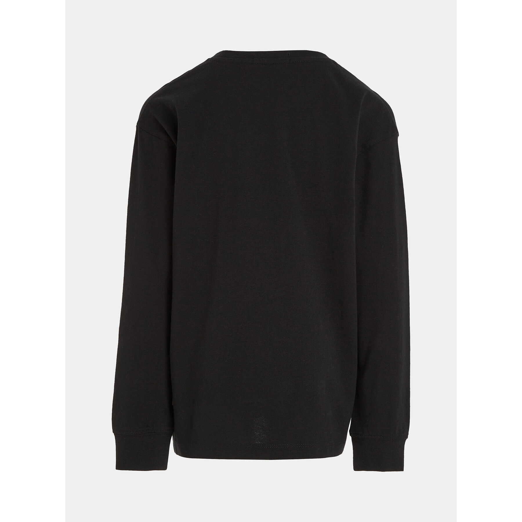 Calvin Klein Jeans Блуза Blown Up Logo IB0IB01880 Черен Regular Fit - Pepit.bg