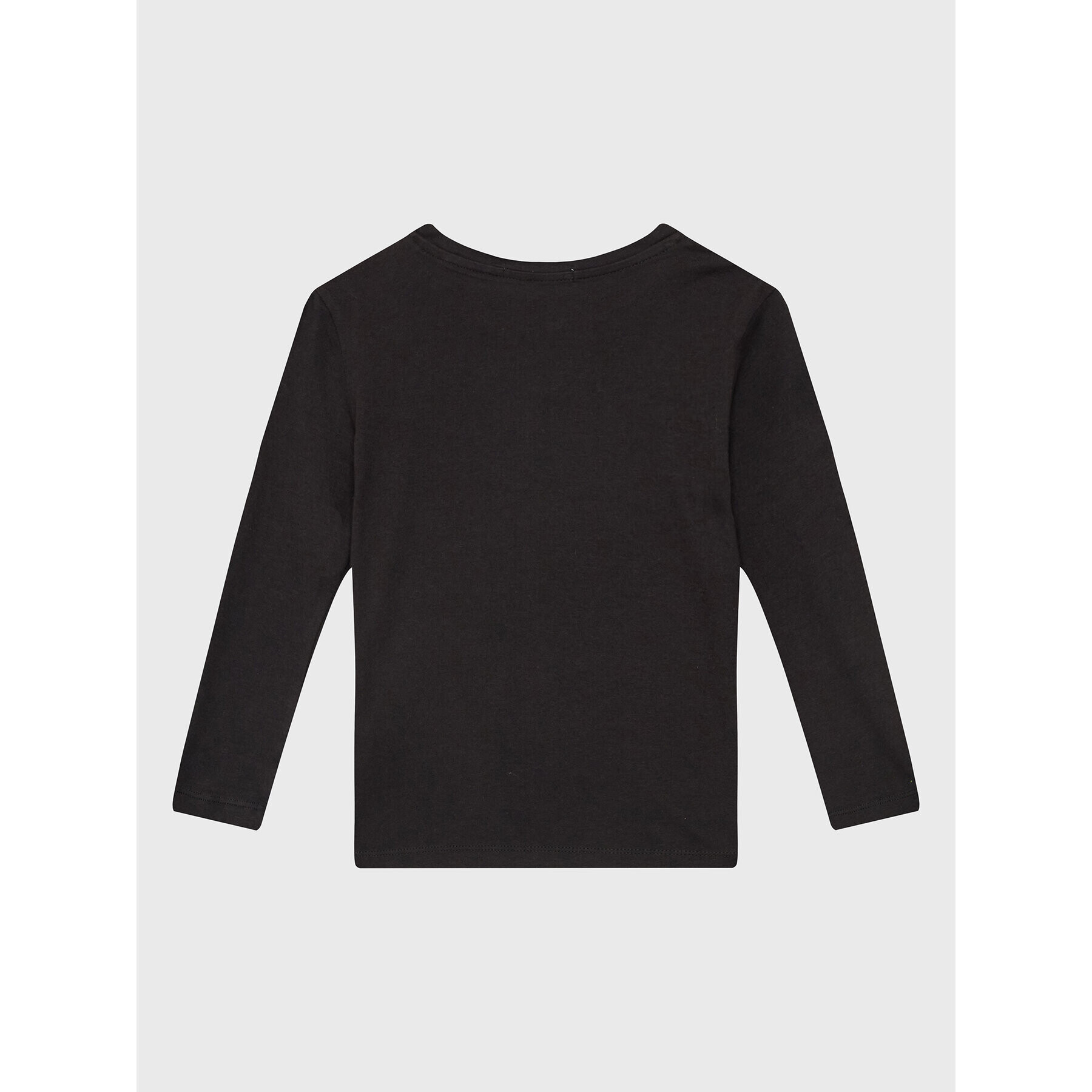 Calvin Klein Jeans Блуза Box Logo IB0IB01451 Черен Regular Fit - Pepit.bg