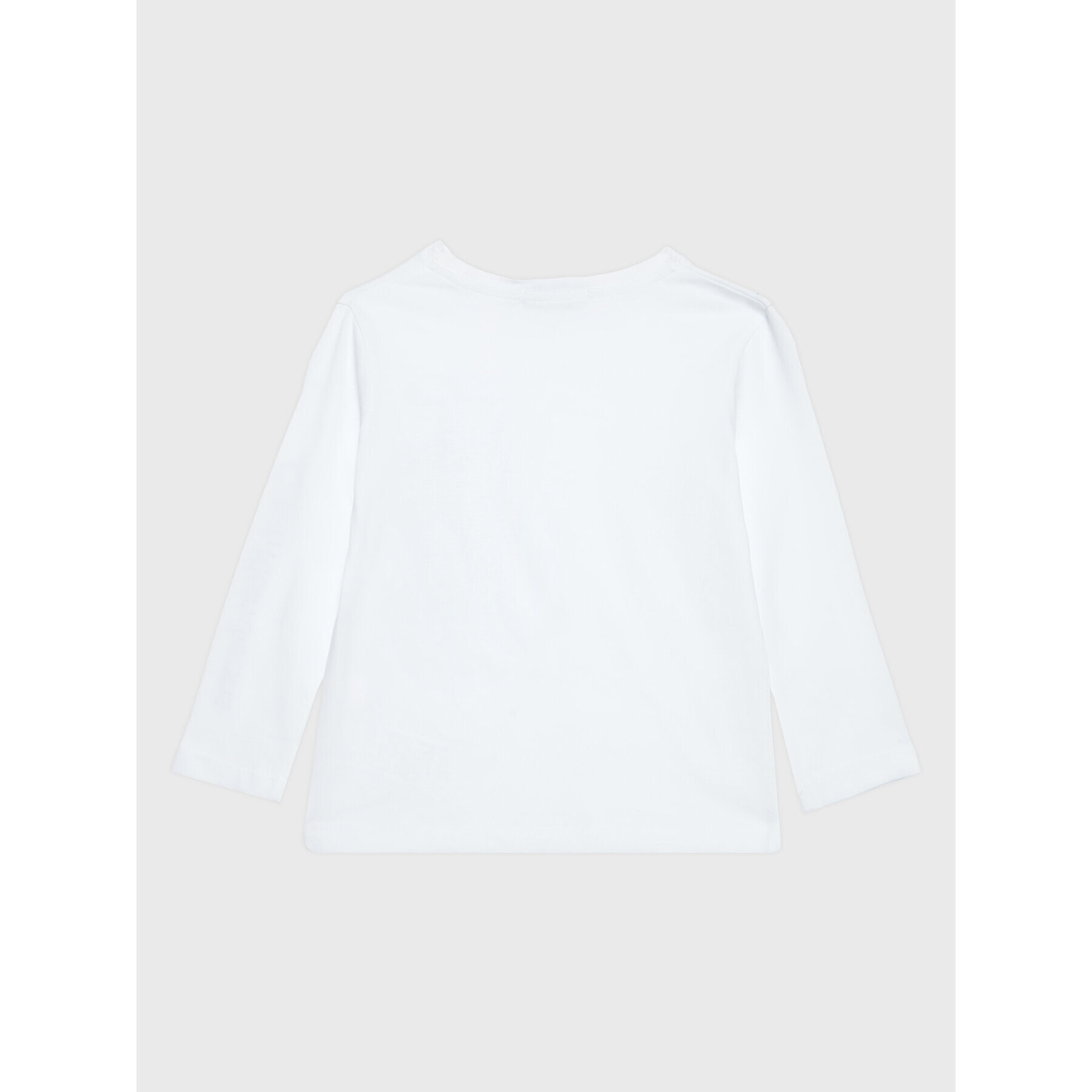 Calvin Klein Jeans Блуза Gradient IB0IB01448 Бял Regular Fit - Pepit.bg