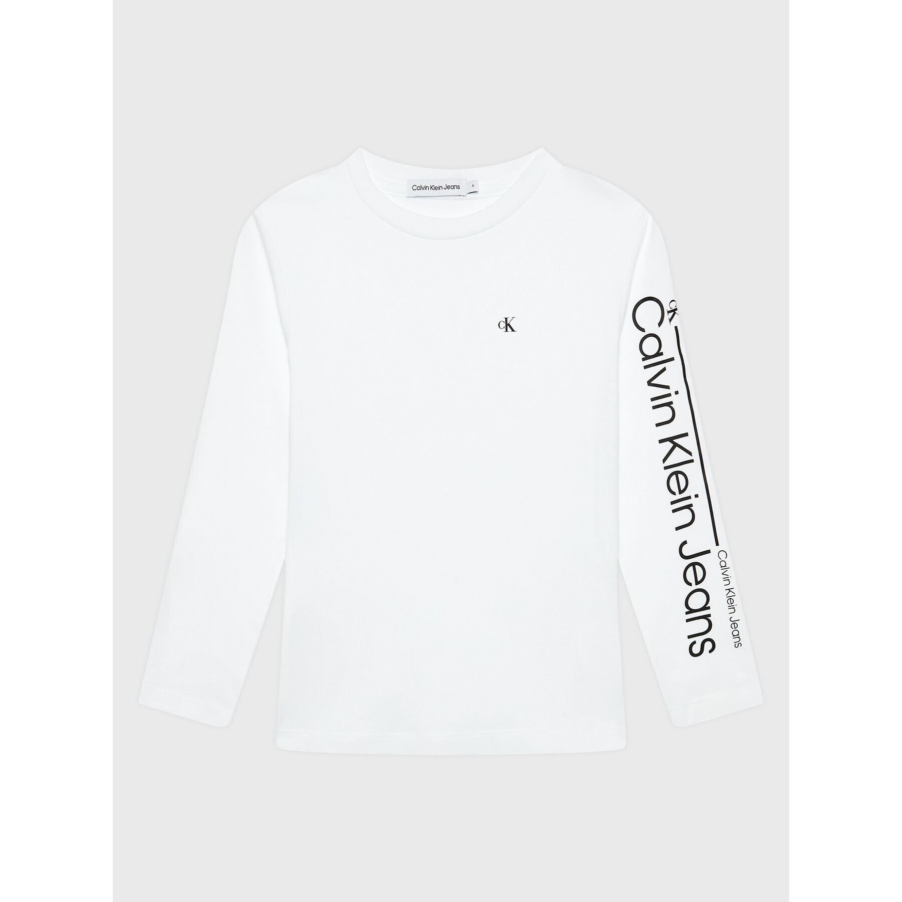Calvin Klein Jeans Блуза IB0IB01320 Бял Regular Fit - Pepit.bg