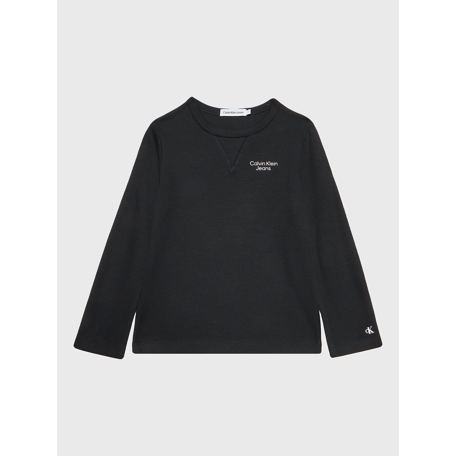 Calvin Klein Jeans Блуза IB0IB01456 Черен Regular Fit - Pepit.bg