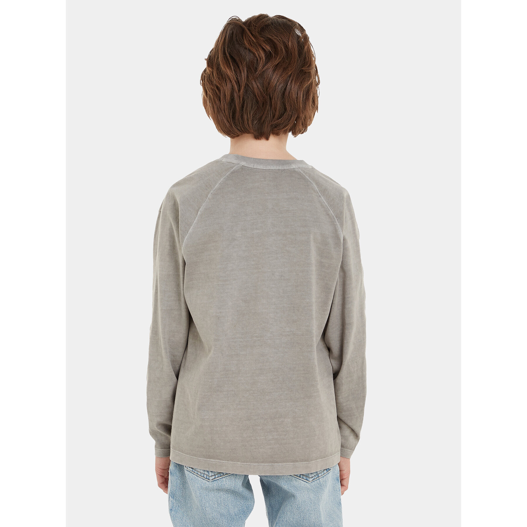 Calvin Klein Jeans Блуза IB0IB01886 Сив Regular Fit - Pepit.bg