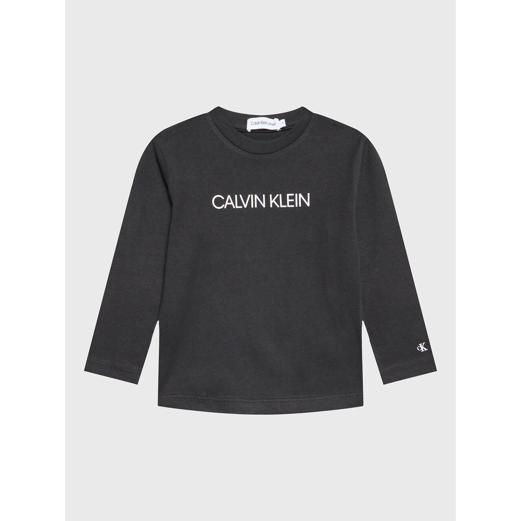 Calvin Klein Jeans Блуза Institutional IU0IU00297 Черен Regular Fit - Pepit.bg