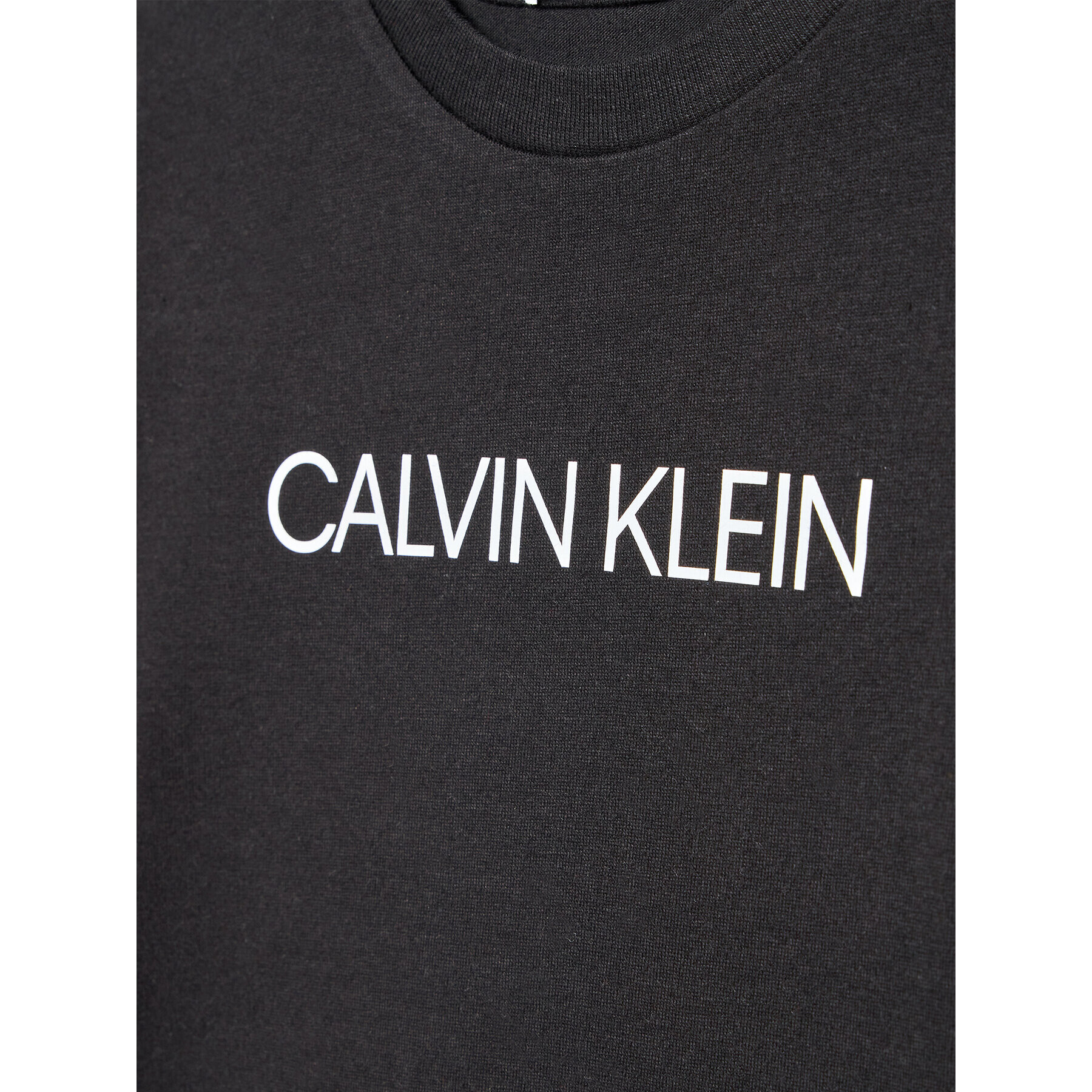 Calvin Klein Jeans Блуза Institutional IU0IU00297 Черен Regular Fit - Pepit.bg
