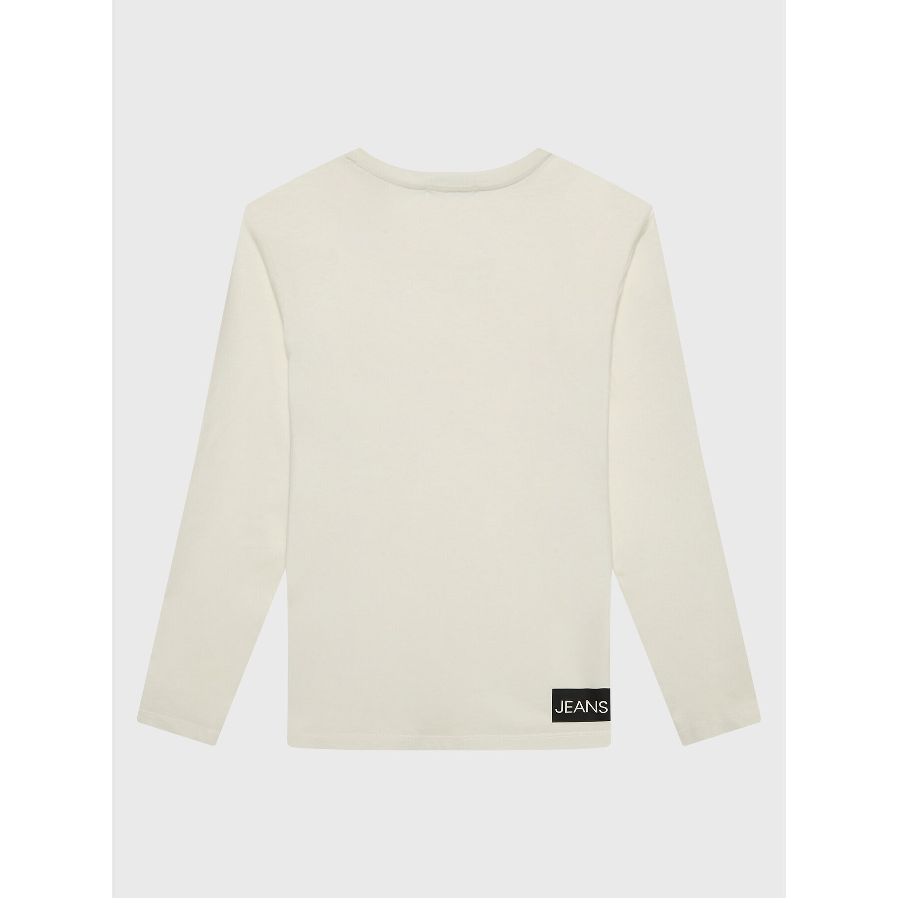 Calvin Klein Jeans Блуза Institutional IU0IU00297 Екрю Regular Fit - Pepit.bg
