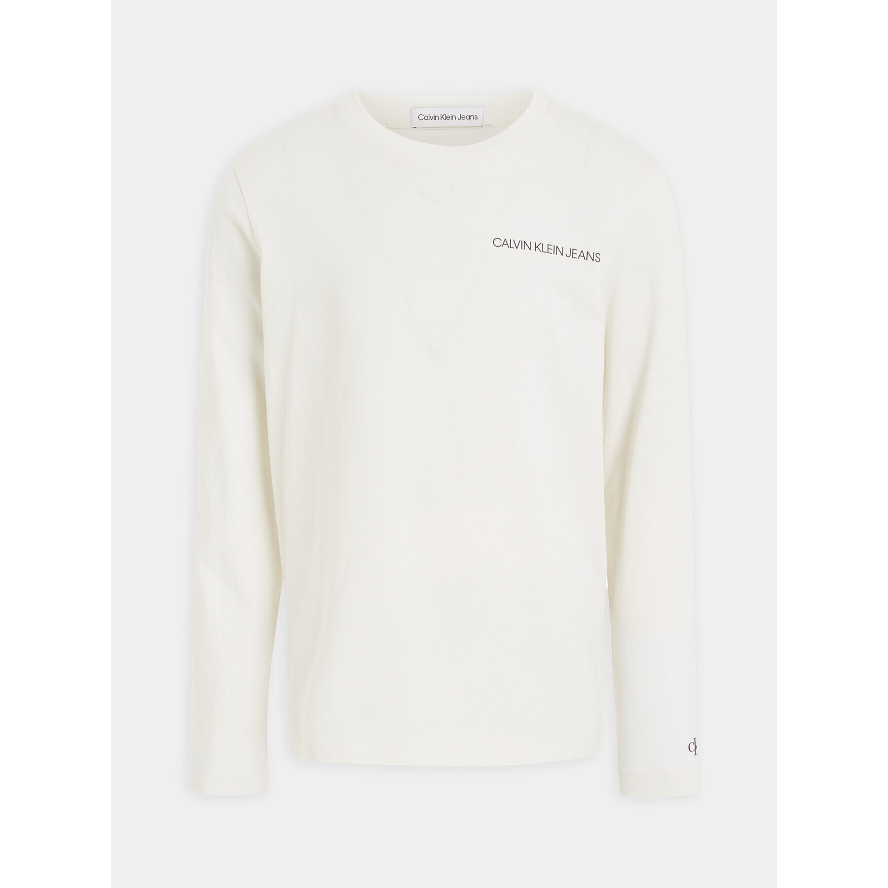 Calvin Klein Jeans Блуза IU0IU00519 Екрю Regular Fit - Pepit.bg