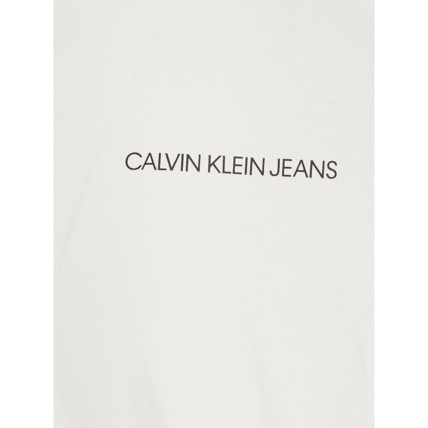 Calvin Klein Jeans Блуза IU0IU00519 Екрю Regular Fit - Pepit.bg