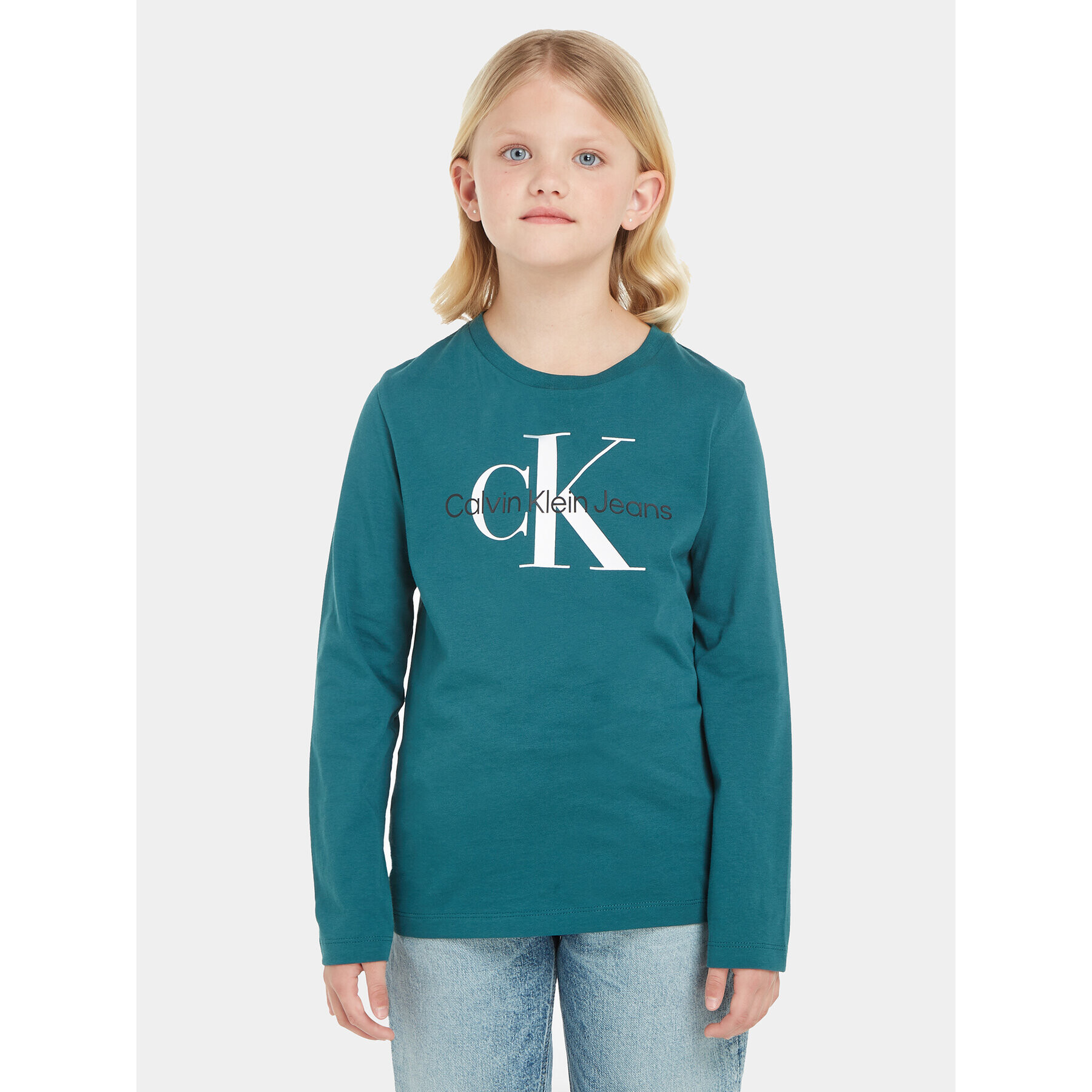Calvin Klein Jeans Блуза IU0IU00521 Син Regular Fit - Pepit.bg