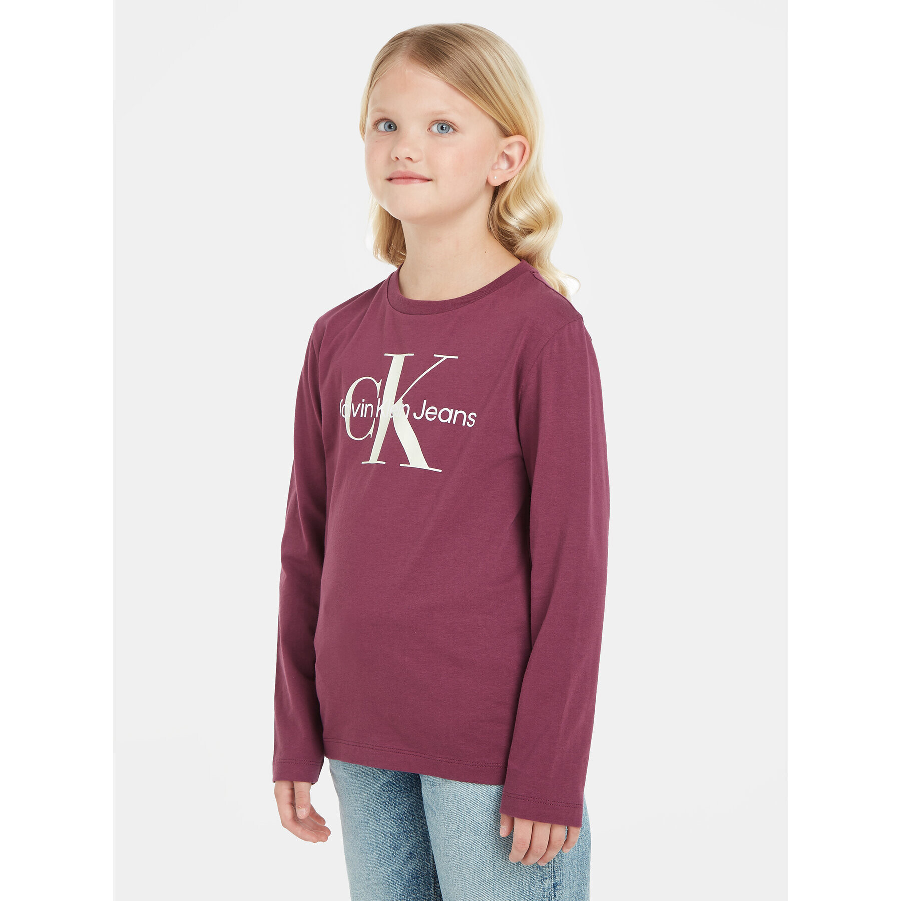 Calvin Klein Jeans Блуза IU0IU00521 Виолетов Regular Fit - Pepit.bg