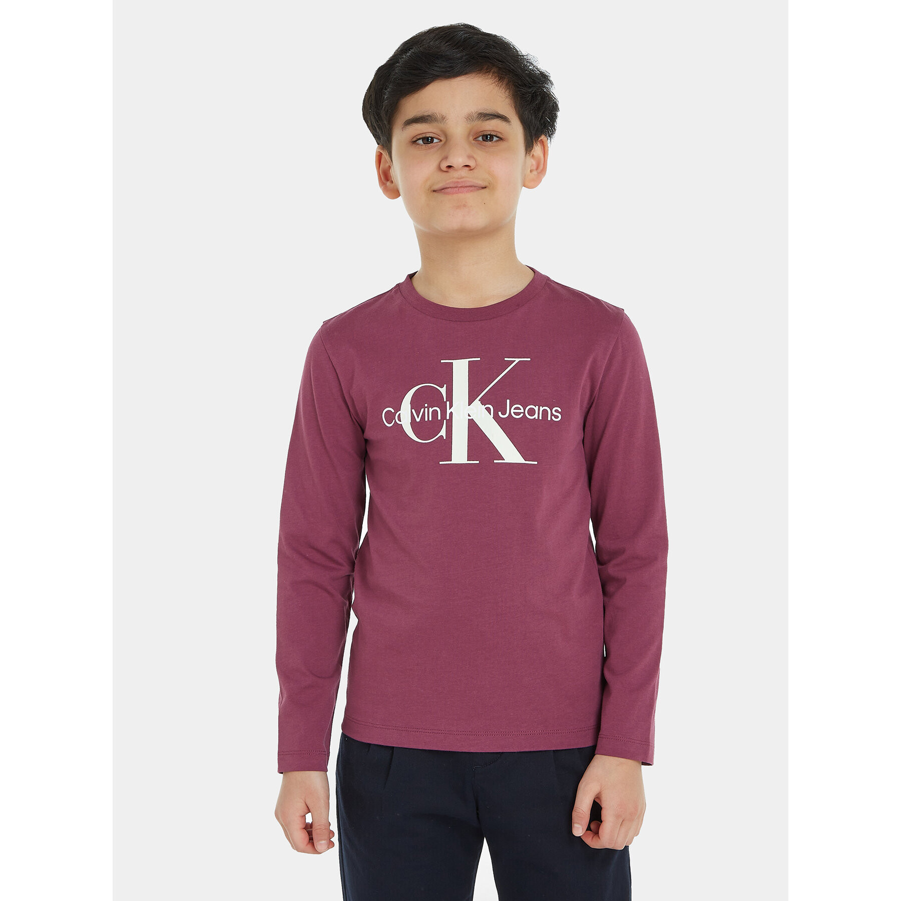 Calvin Klein Jeans Блуза IU0IU00521 Виолетов Regular Fit - Pepit.bg