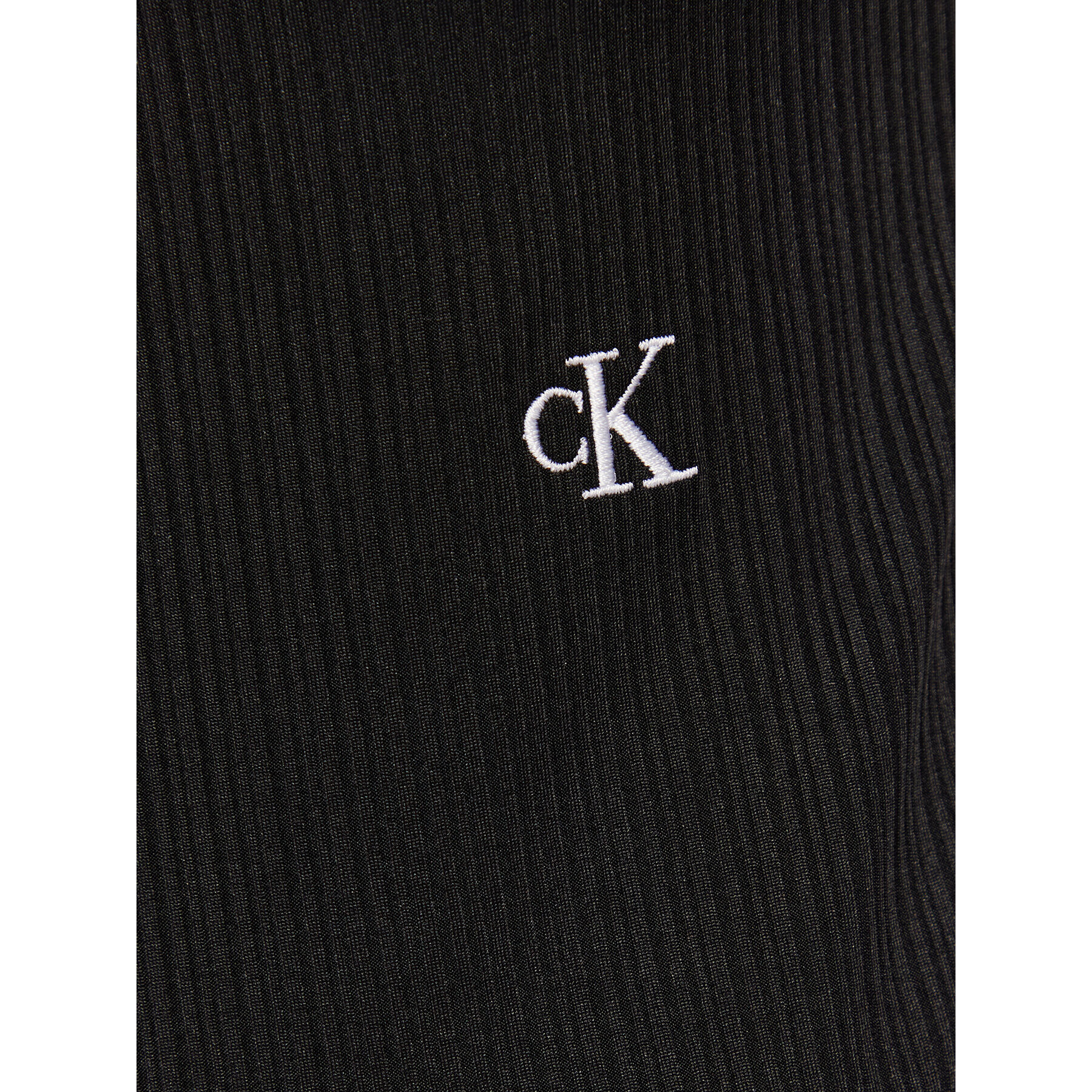 Calvin Klein Jeans Блуза J20J220293 Черен Slim Fit - Pepit.bg