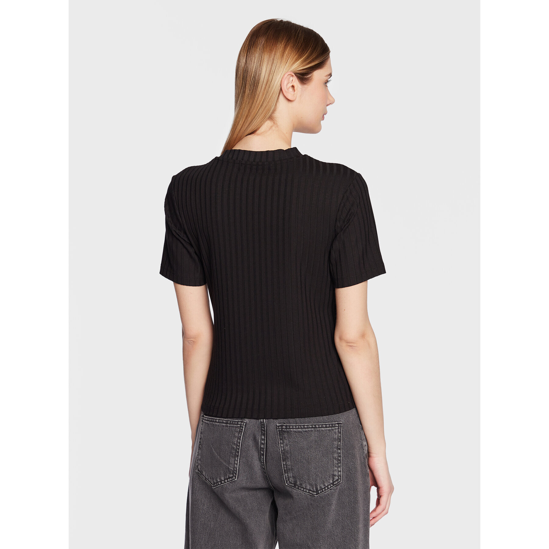 Calvin Klein Jeans Блуза J20J220774 Черен Regular Fit - Pepit.bg