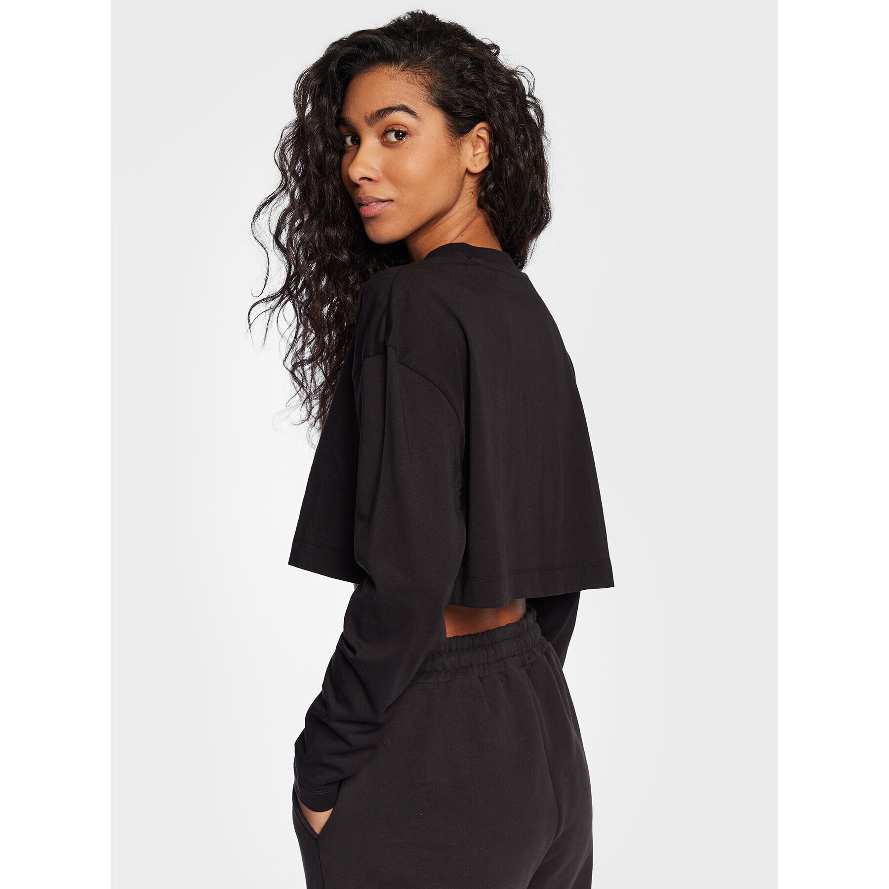 Calvin Klein Jeans Блуза J20J220950 Черен Regular Fit - Pepit.bg