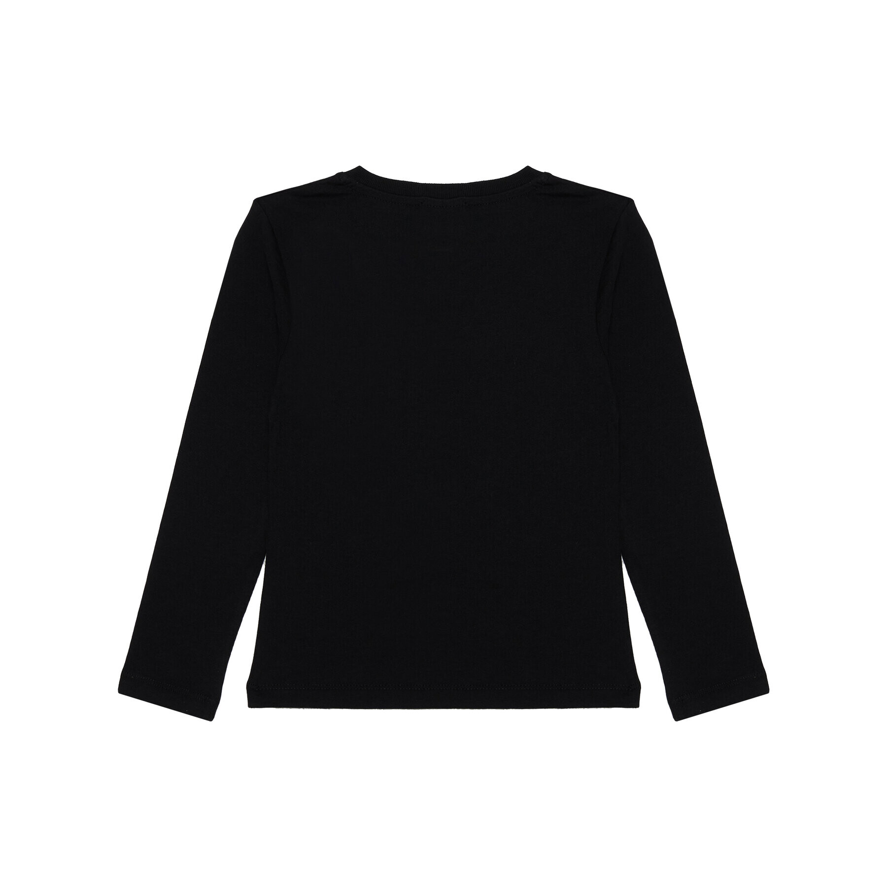 Calvin Klein Jeans Блуза Monogram IB0IB00613 Черен Regular Fit - Pepit.bg