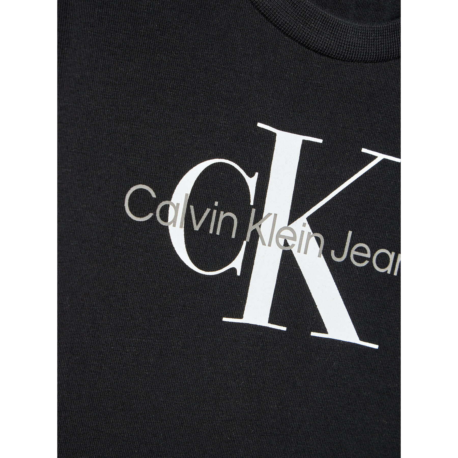 Calvin Klein Jeans Блуза Monogram IN0IN00005 Черен Regular Fit - Pepit.bg