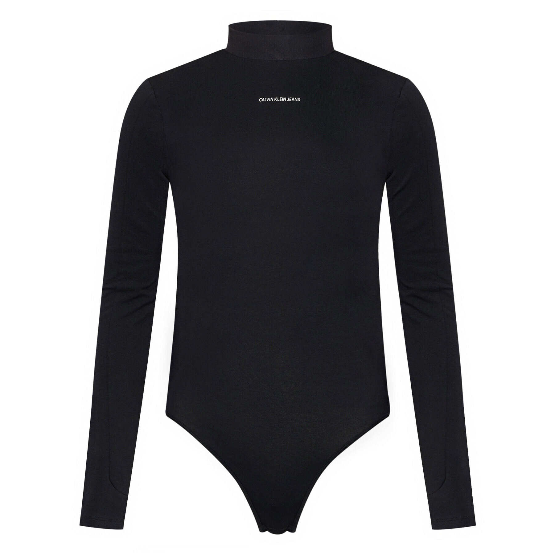 Calvin Klein Jeans Боди J20J216345 Черен Slim Fit - Pepit.bg
