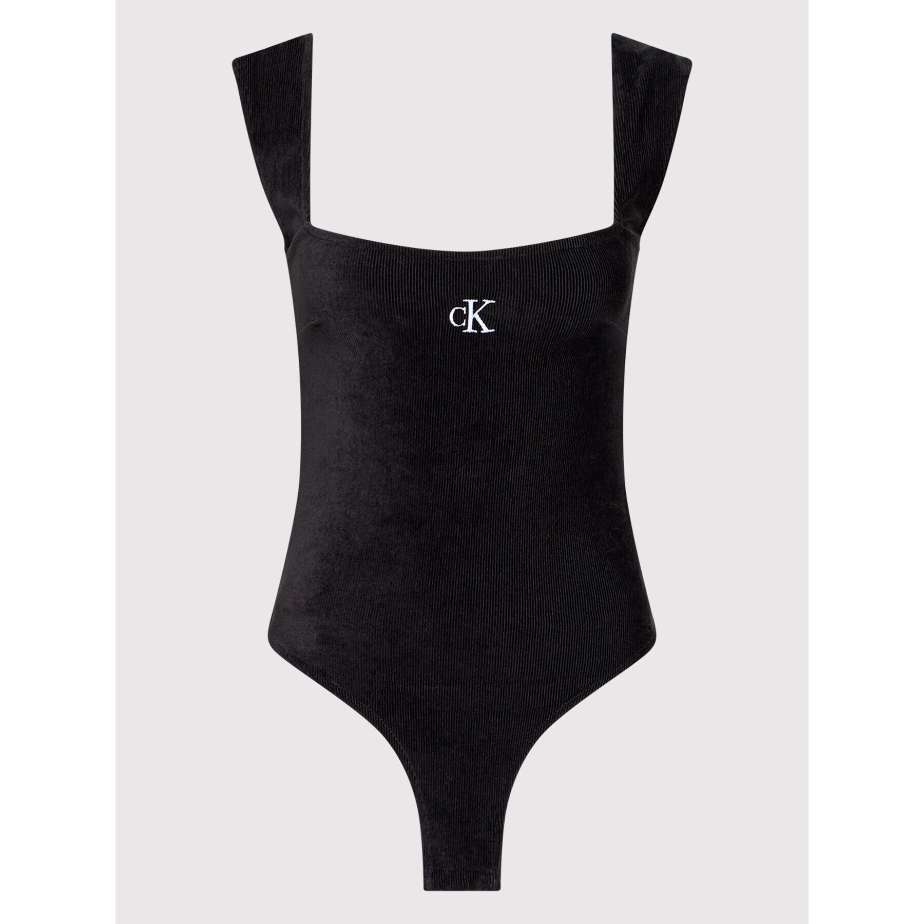 Calvin Klein Jeans Боди J20J217659 Черен Slim Fit - Pepit.bg