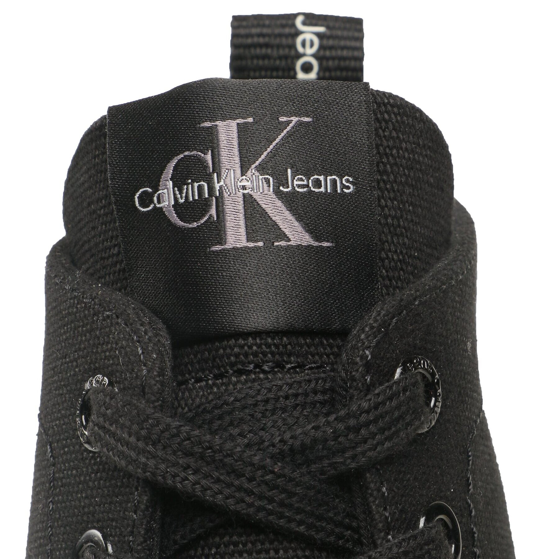 Calvin Klein Jeans Боти Chunky Combat Laceup Boot Co YW0YW01239 Черен - Pepit.bg