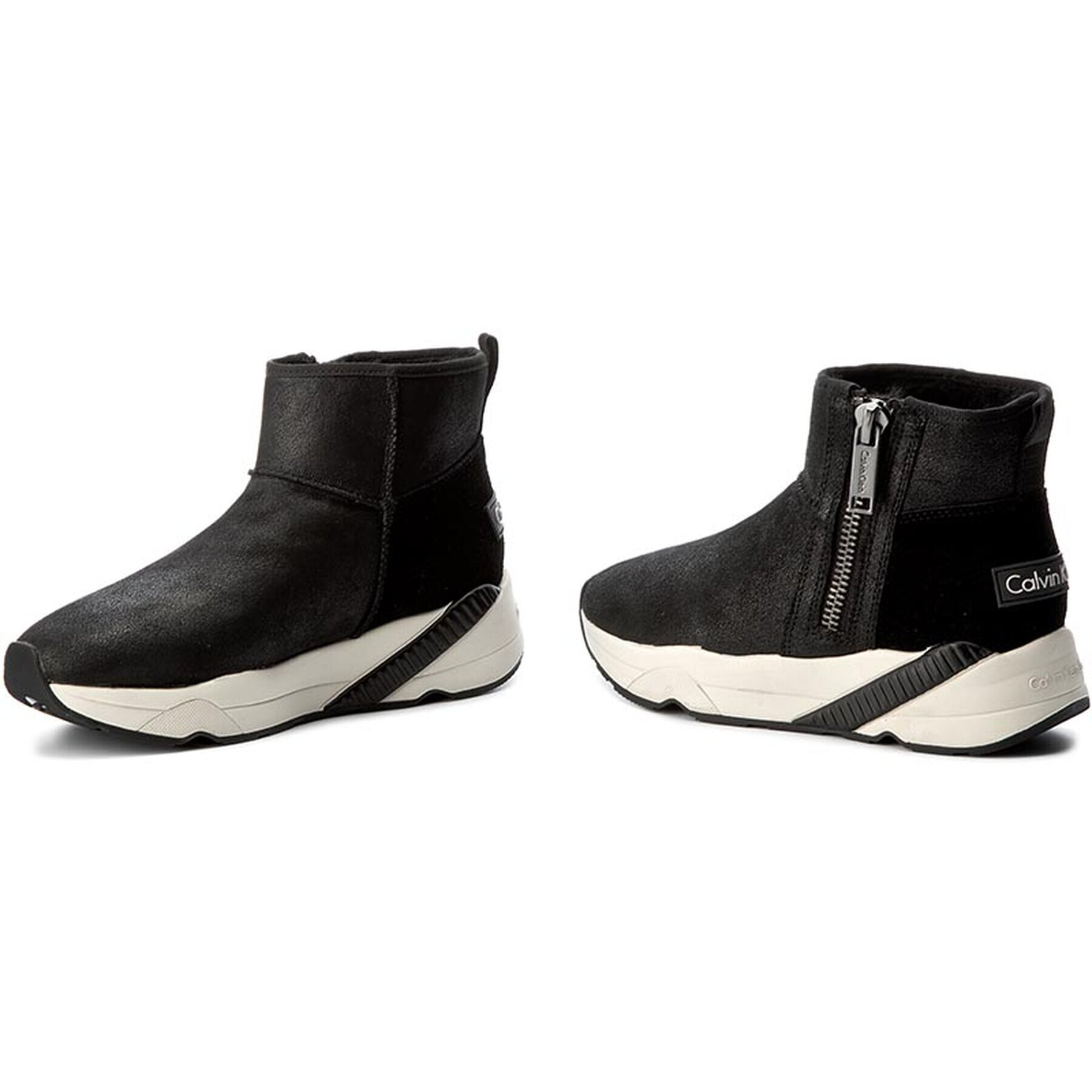 Calvin Klein Jeans Боти Peggy R0630 Черен - Pepit.bg