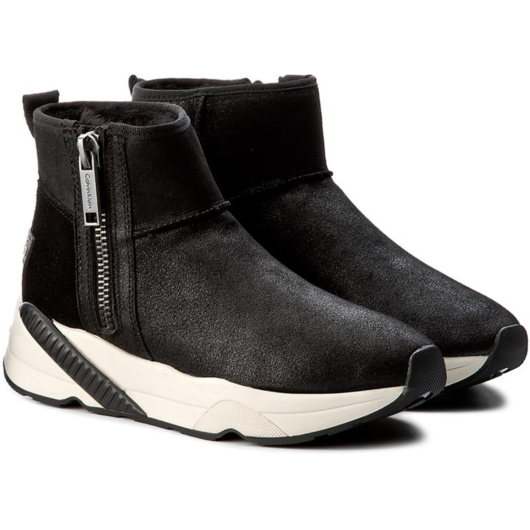 Calvin Klein Jeans Боти Peggy R0630 Черен - Pepit.bg