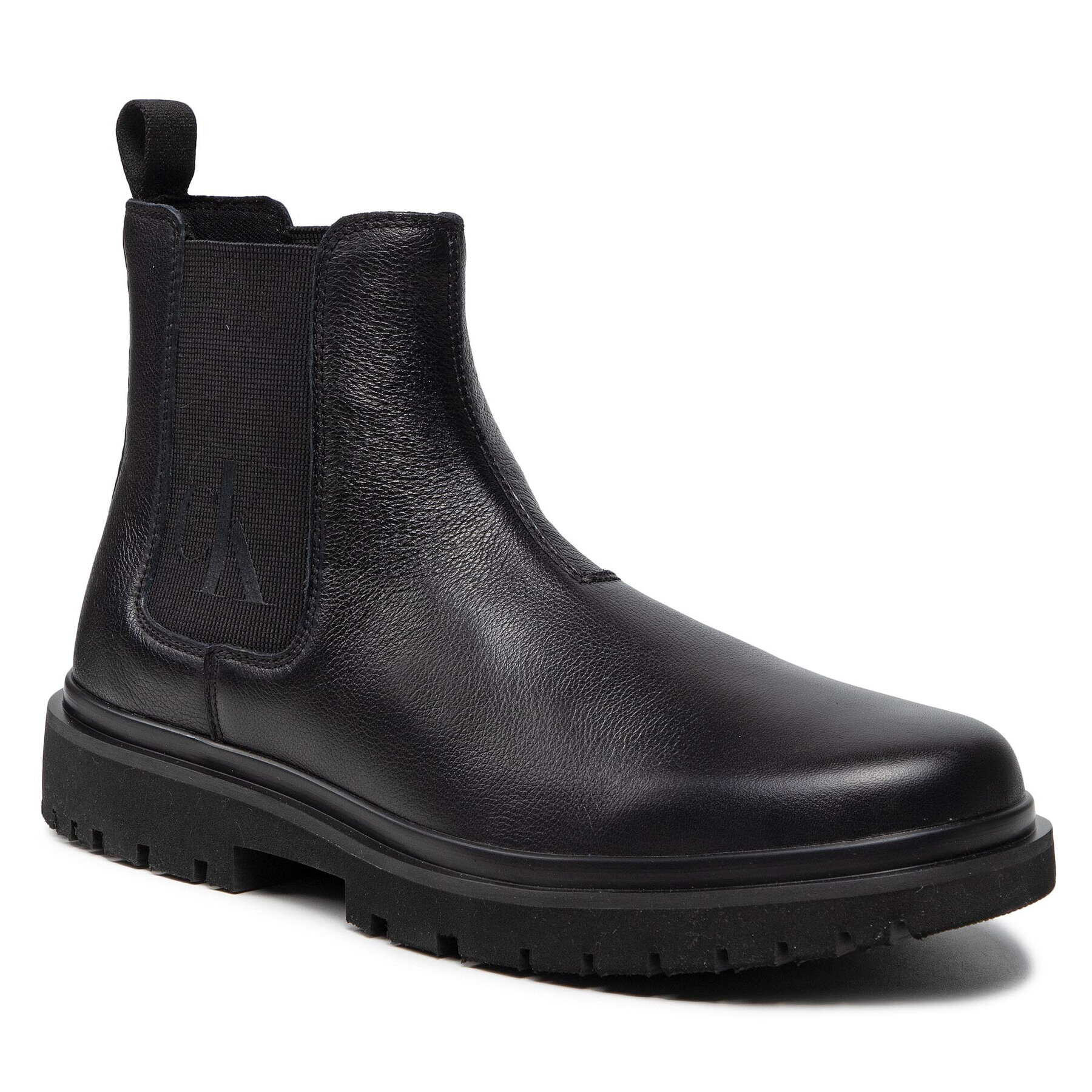 Calvin Klein Jeans Боти тип челси Lug Mid Chelsea Boot YM0YM00239 Черен - Pepit.bg