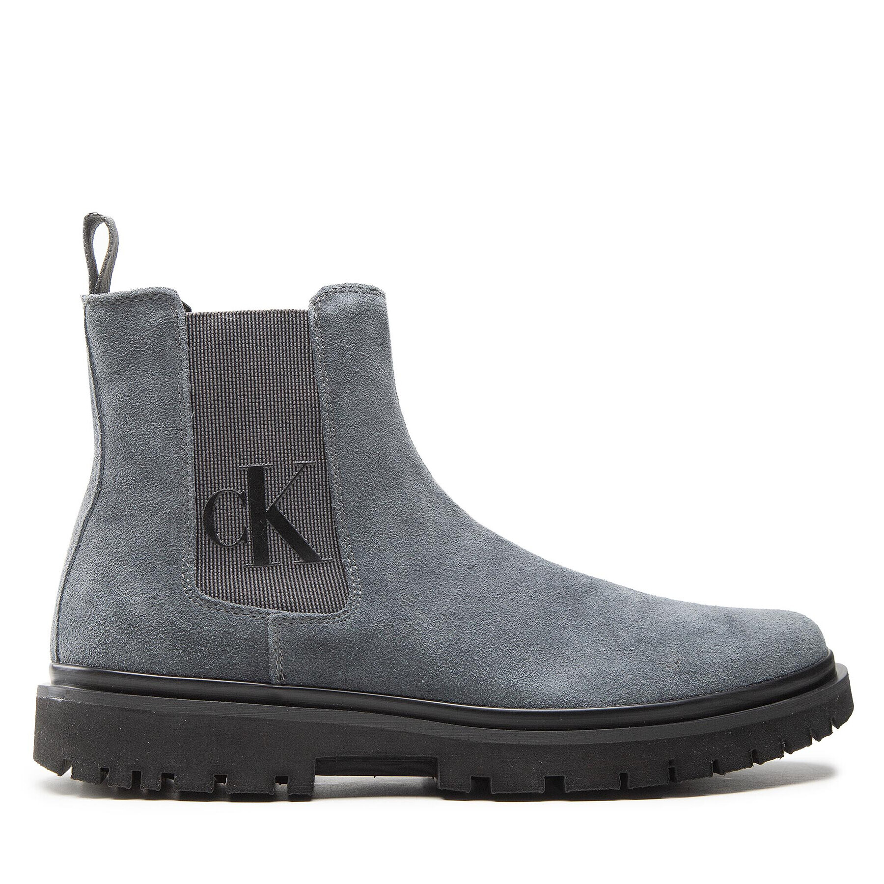 Calvin Klein Jeans Боти тип челси Lug Mid Chelsea Boot YM0YM00271 Сив - Pepit.bg