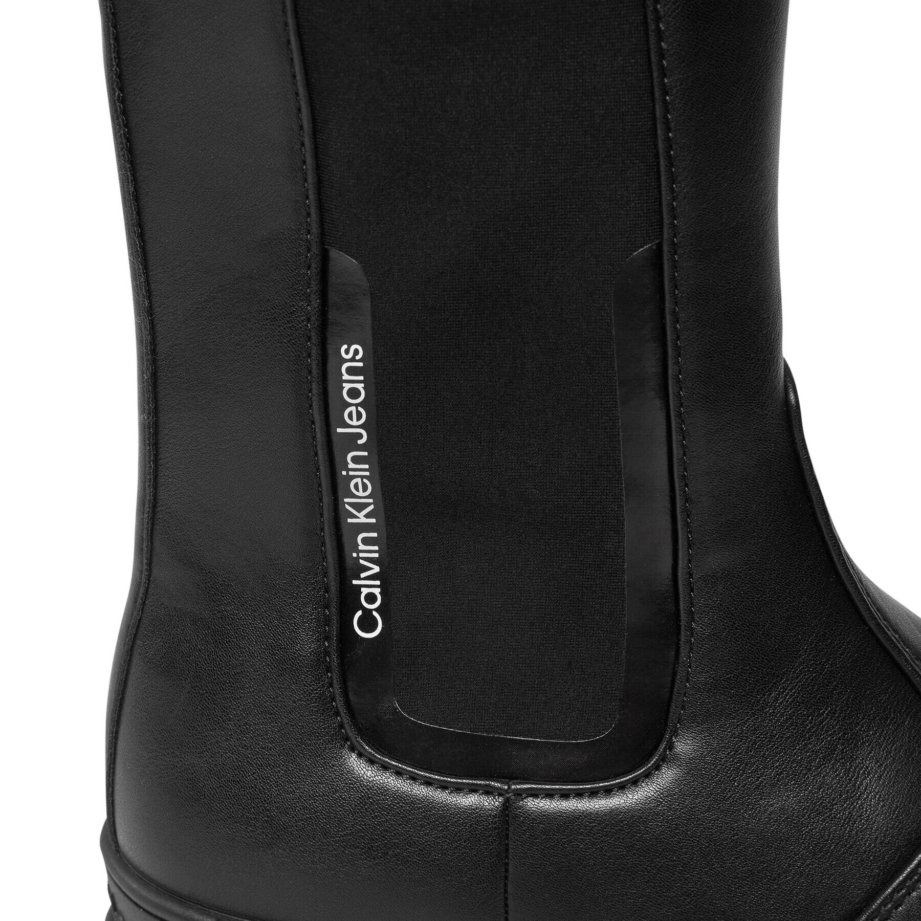 Calvin Klein Jeans Ботуши Lace-Up Bootie V3A5-80711-1464 S Черен - Pepit.bg