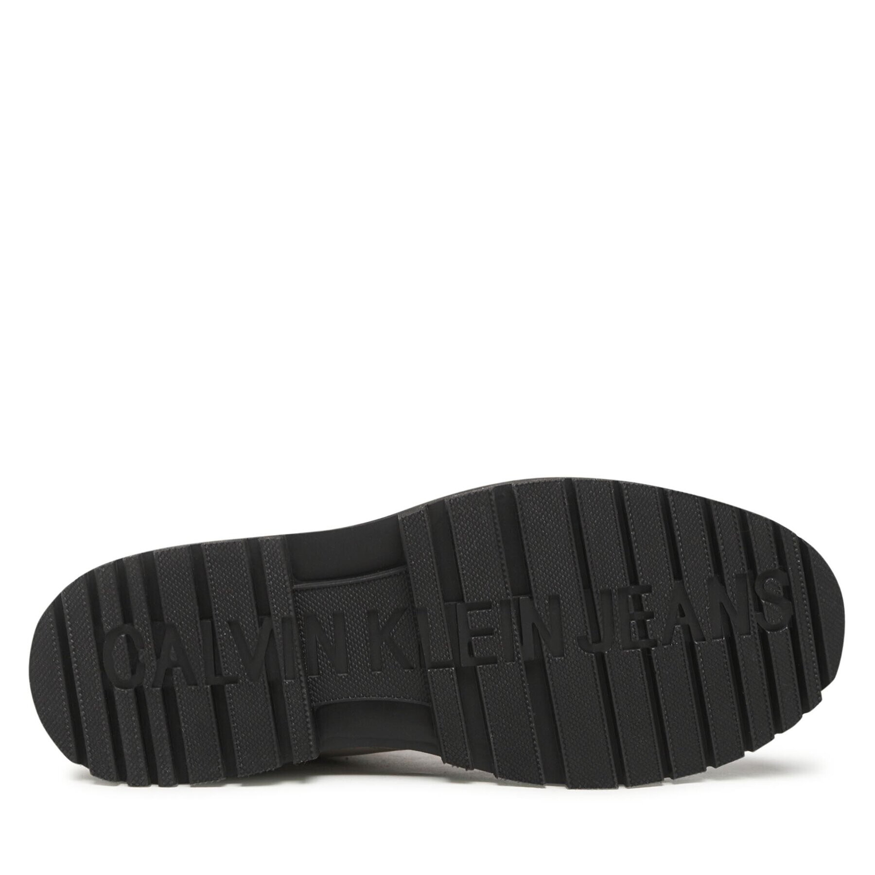 Calvin Klein Jeans Ботуши Lug Laceup Boot YM0YM00562 Бежов - Pepit.bg