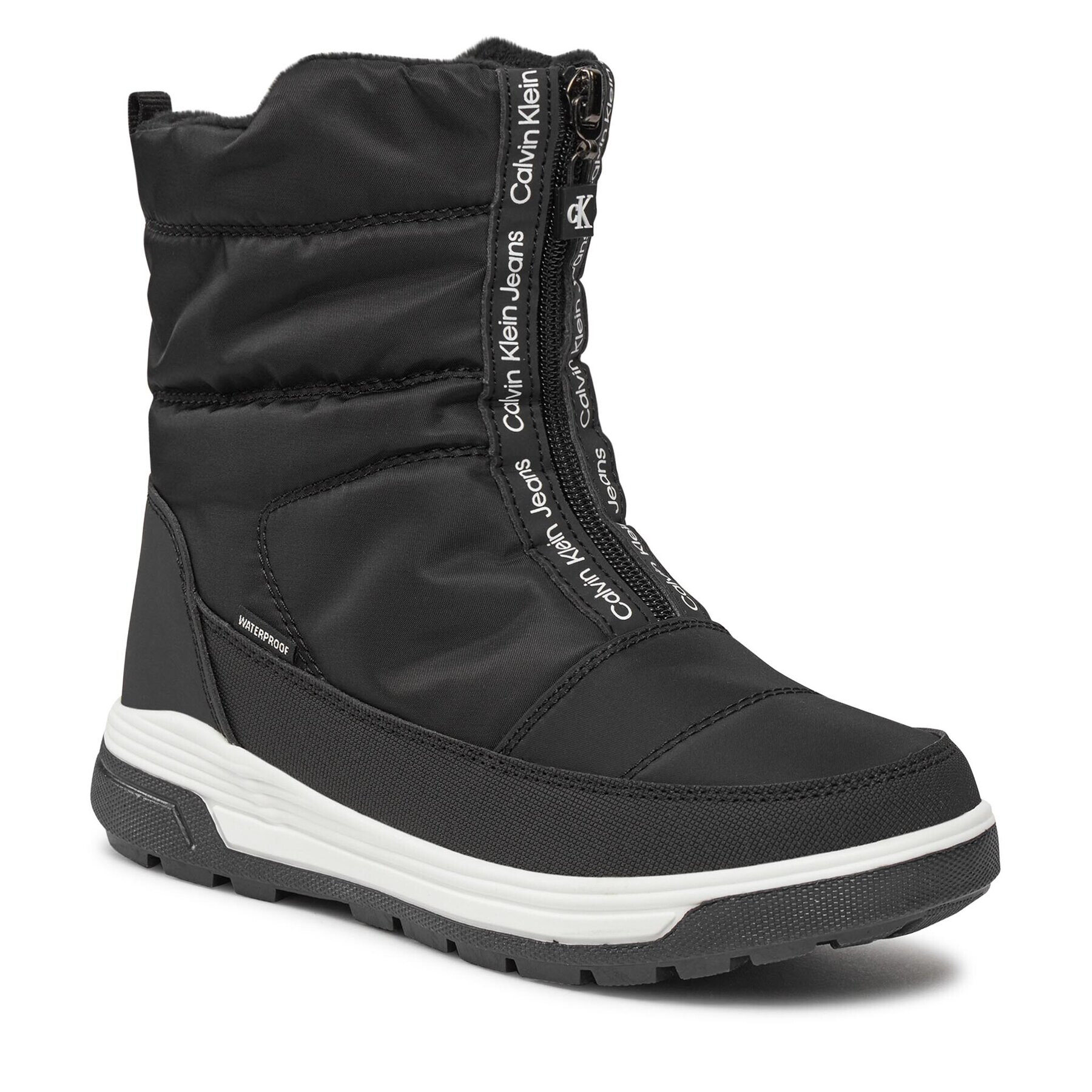 Calvin Klein Jeans Ботуши V3X5-80754-1485 S Черен - Pepit.bg