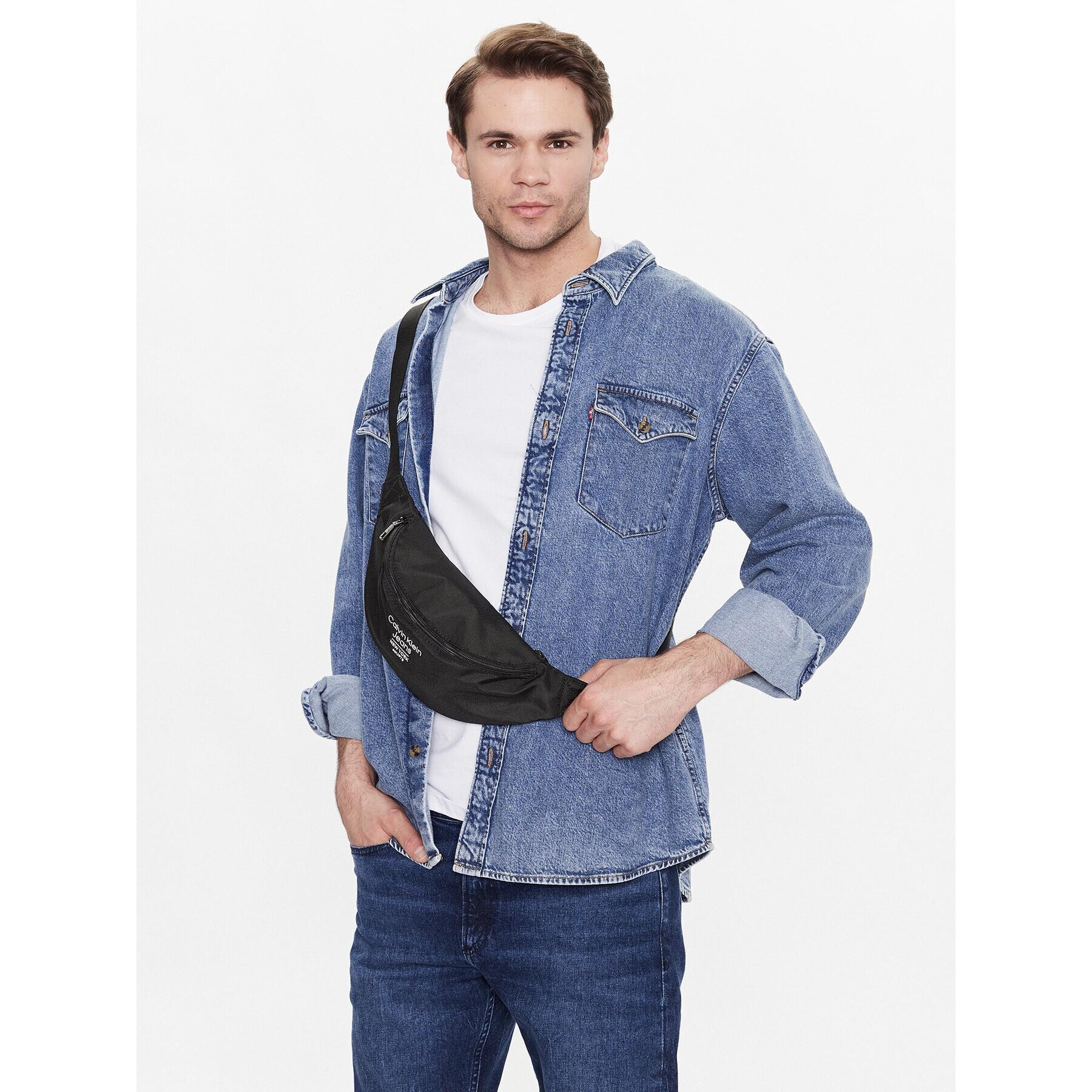 Calvin Klein Jeans Чанта за кръст Sport Essentials Waistbag38 Est K50K510098 Черен - Pepit.bg