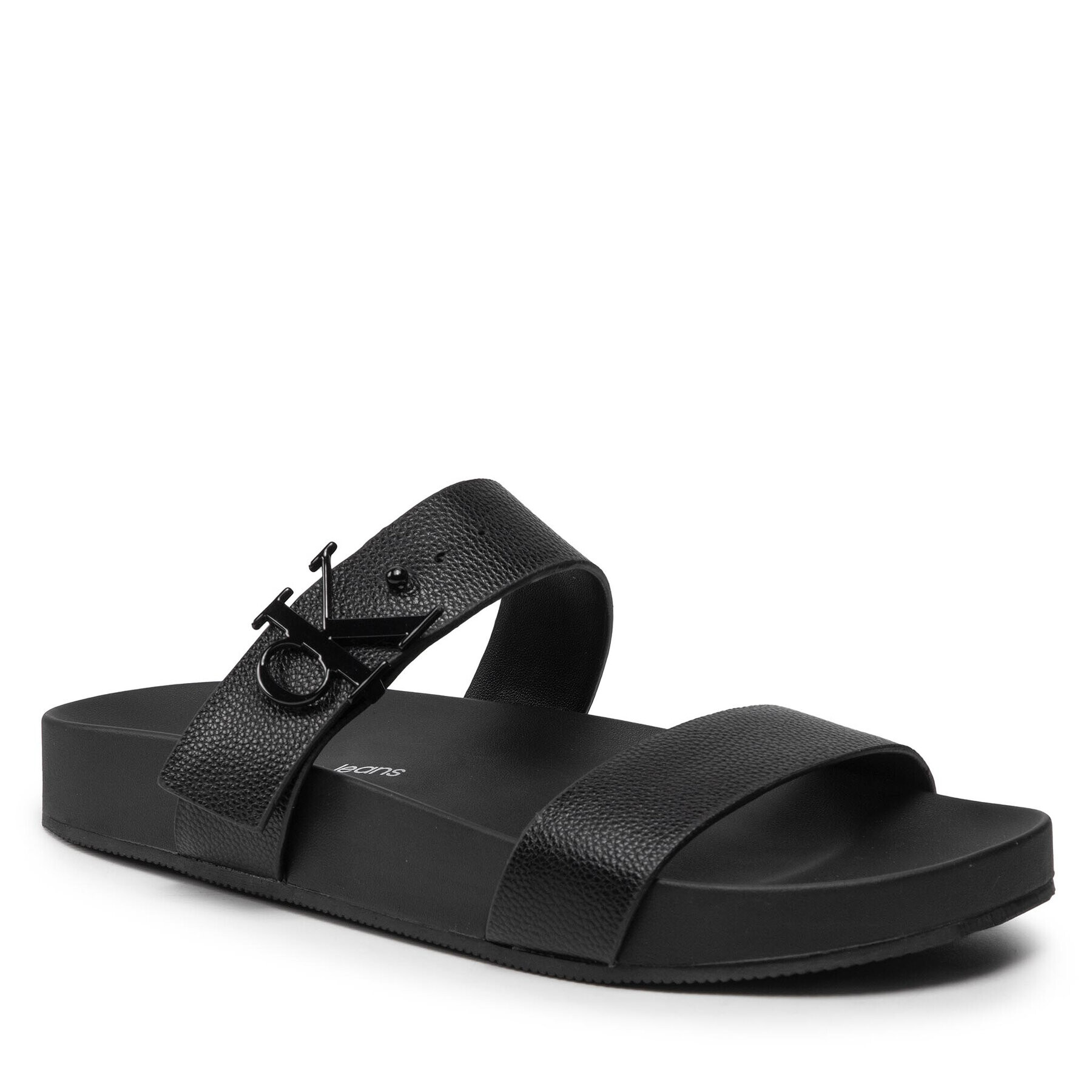 Calvin Klein Jeans Чехли Comfort Sandal 2 YW0YW00598 Черен - Pepit.bg