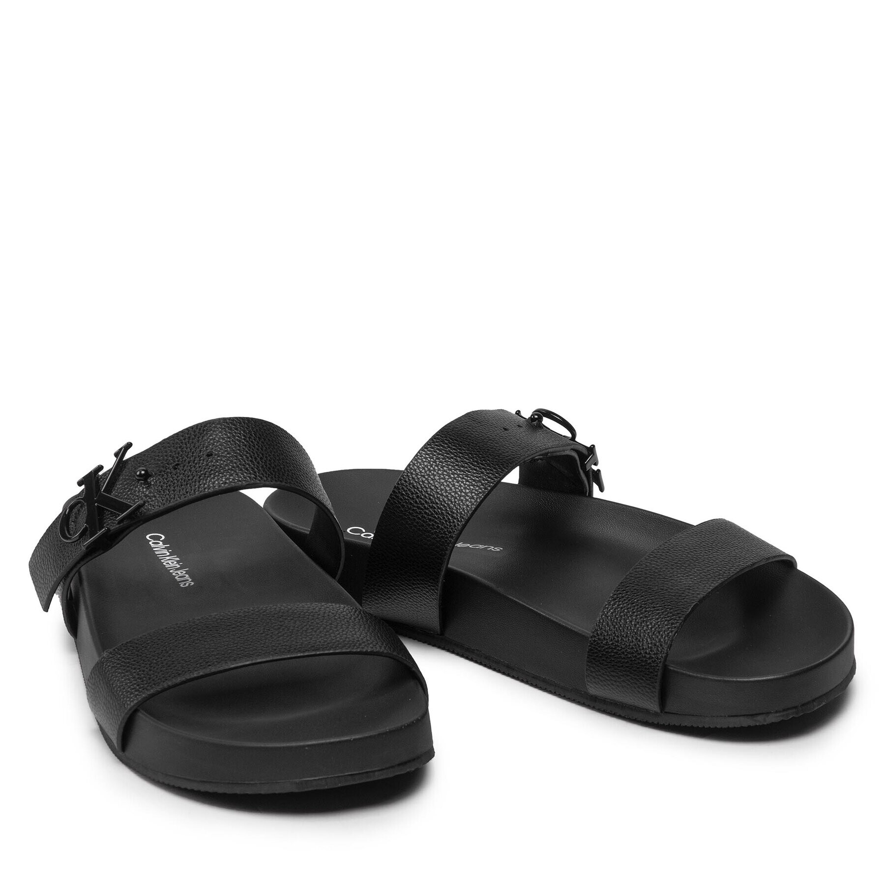 Calvin Klein Jeans Чехли Comfort Sandal 2 YW0YW00598 Черен - Pepit.bg