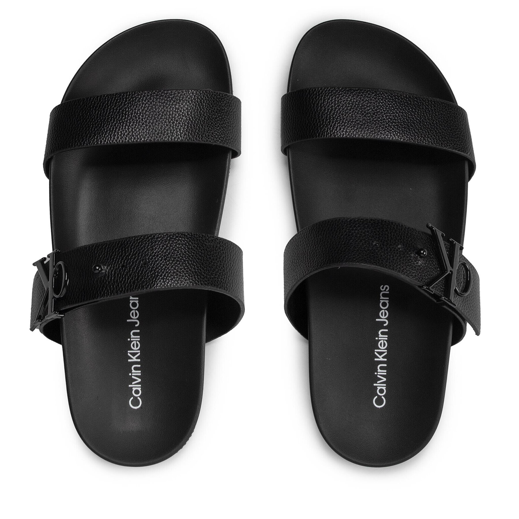 Calvin Klein Jeans Чехли Comfort Sandal 2 YW0YW00598 Черен - Pepit.bg