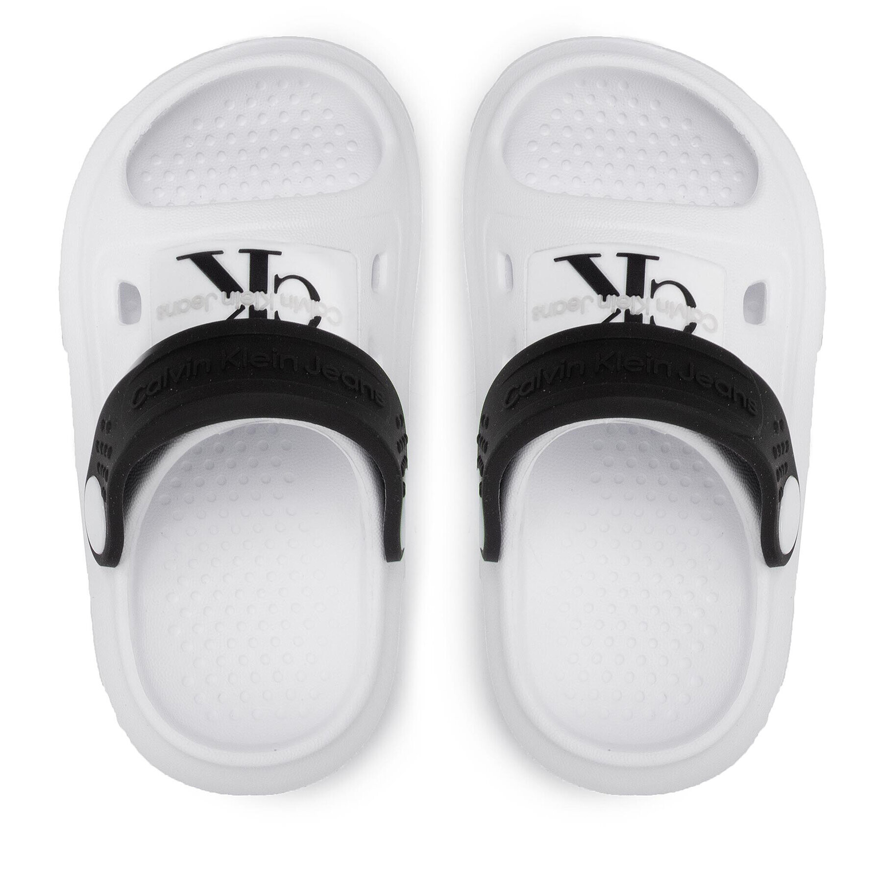 Calvin Klein Jeans Чехли Comfy Sandal V1B2-80154-0083 M Бял - Pepit.bg