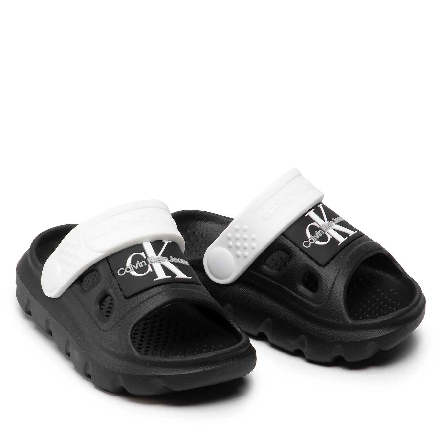 Calvin Klein Jeans Чехли Comfy Sandal V1B2-80154-0083 M Черен - Pepit.bg