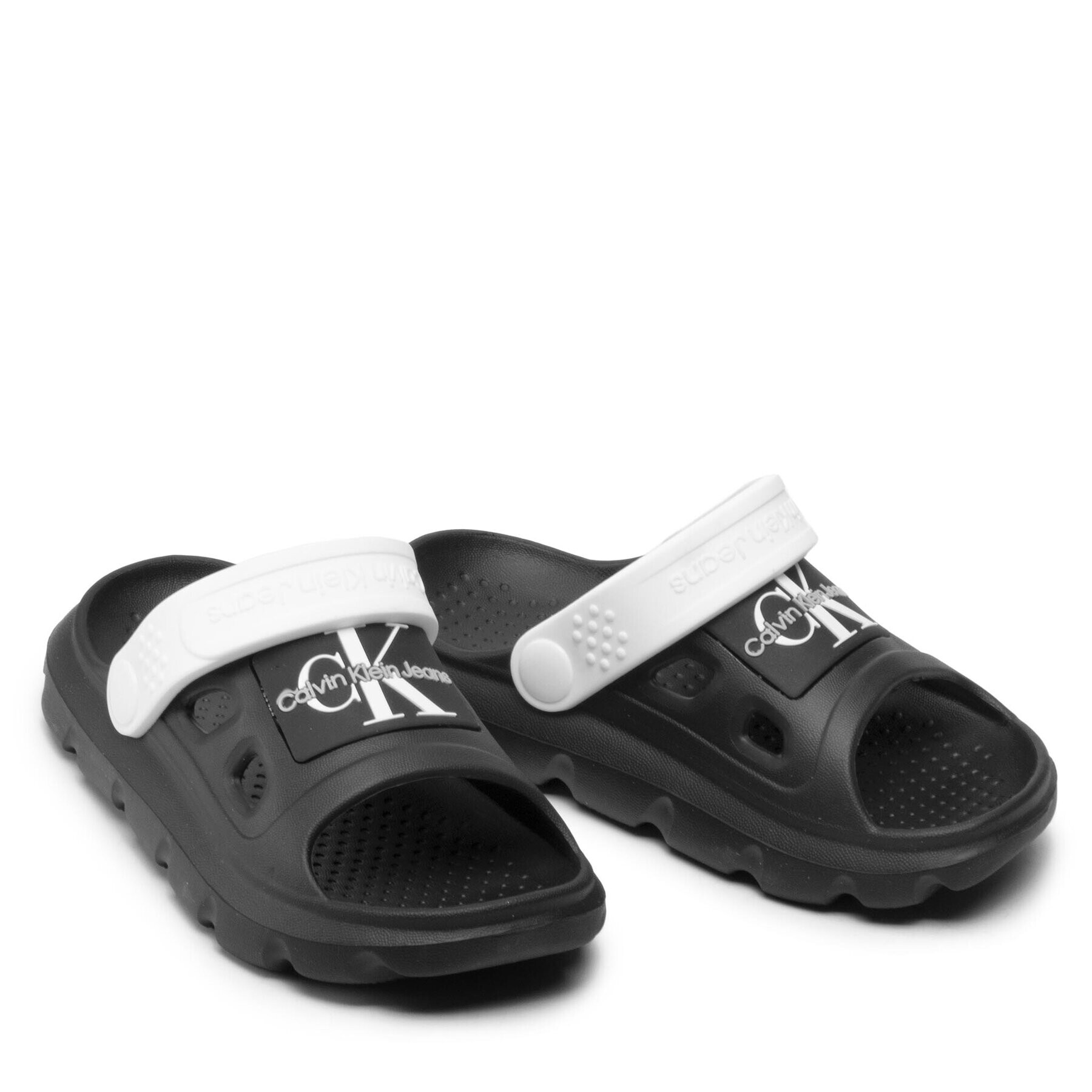 Calvin Klein Jeans Чехли Comfy Sandal V1B2-80154-0083X S Черен - Pepit.bg