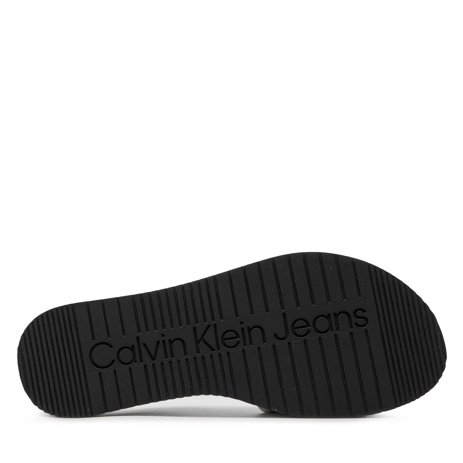 Calvin Klein Jeans Чехли Flatform Sandal Slide YW0YW00563 Бежов - Pepit.bg