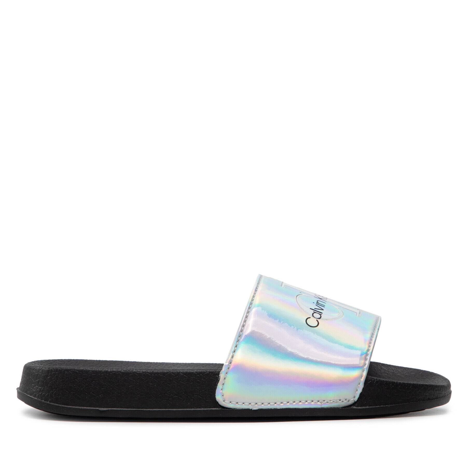 Calvin Klein Jeans Чехли Iridescent Pool Slide V3A0-80222-1172 M Цветен - Pepit.bg