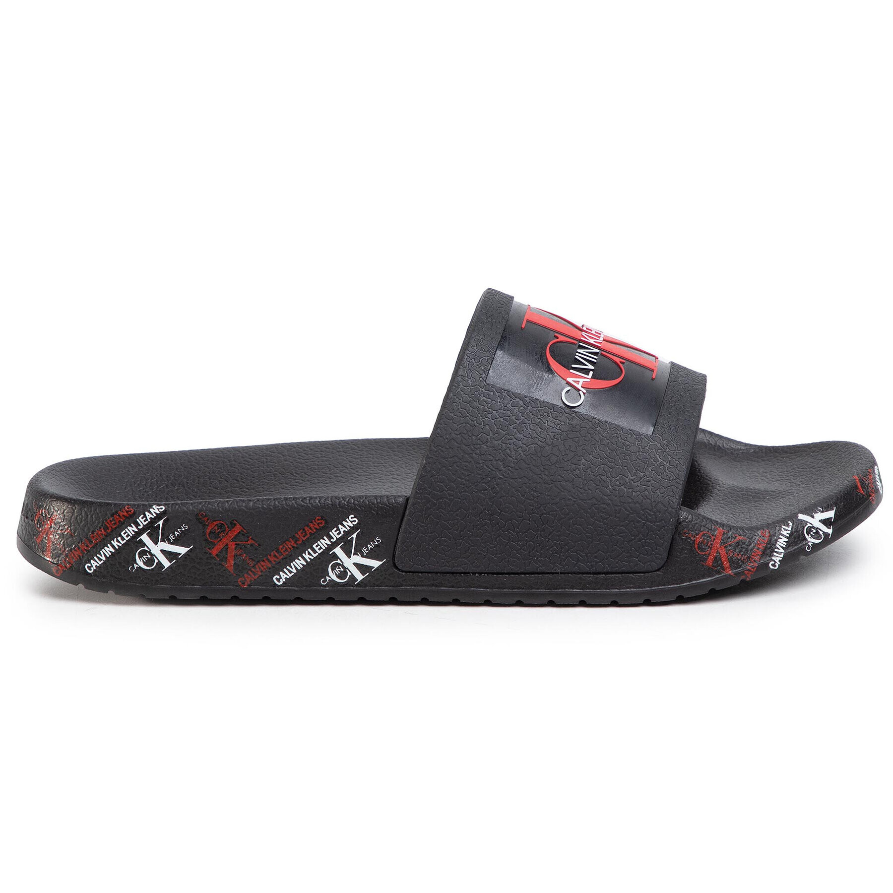 Calvin Klein Jeans Чехли Catilyn B4R0901 Черен - Pepit.bg