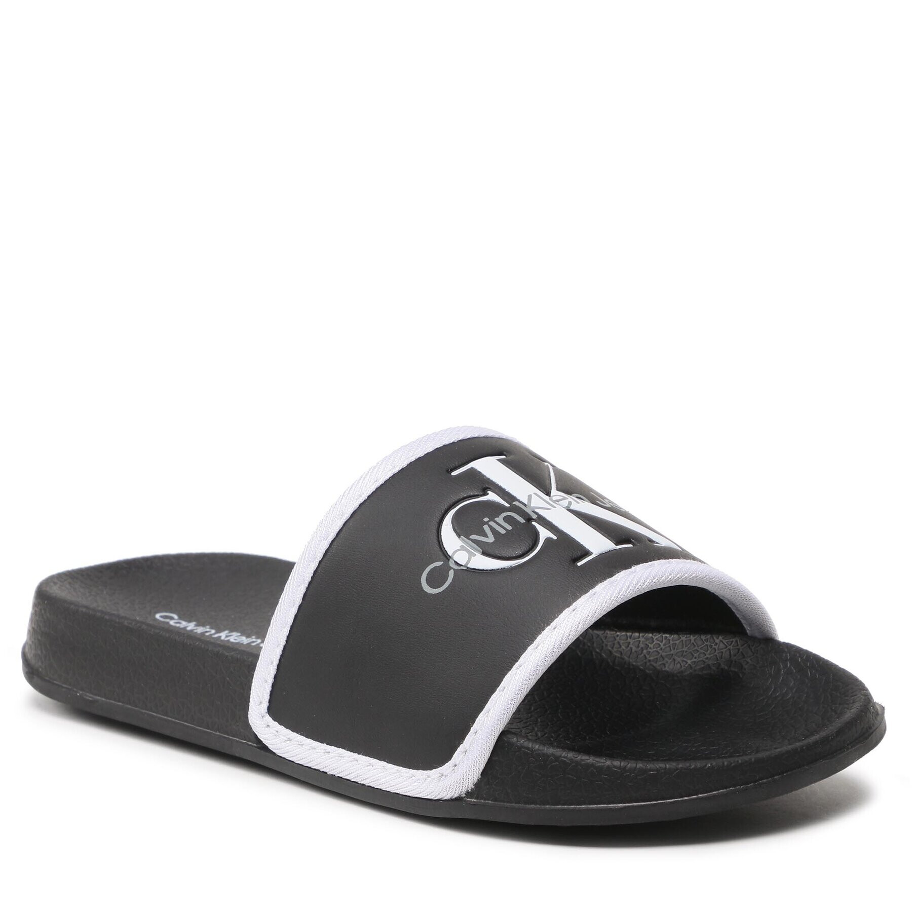 Calvin Klein Jeans Чехли Logo V3B0-80630-1172 M Черен - Pepit.bg
