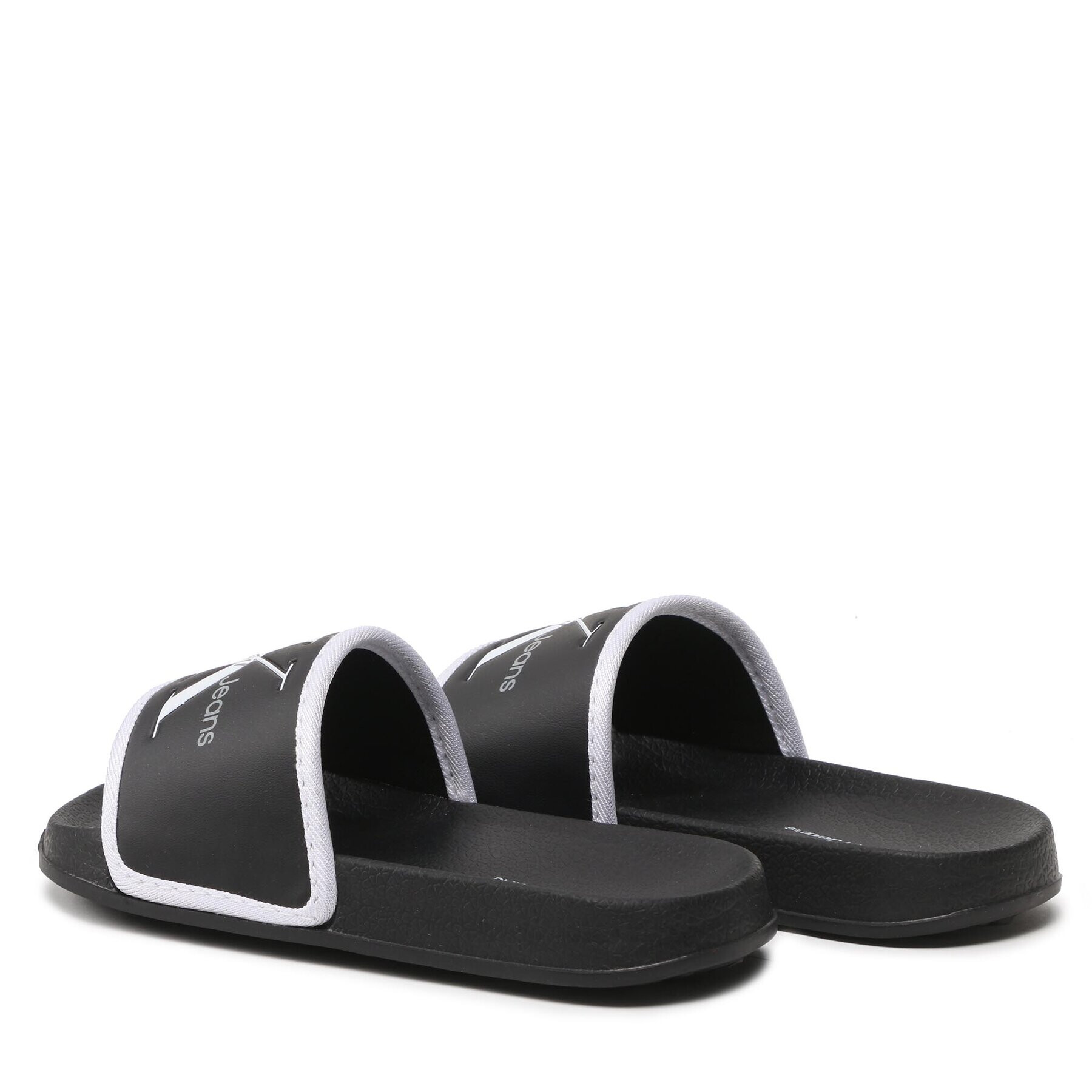 Calvin Klein Jeans Чехли Logo V3B0-80630-1172 M Черен - Pepit.bg