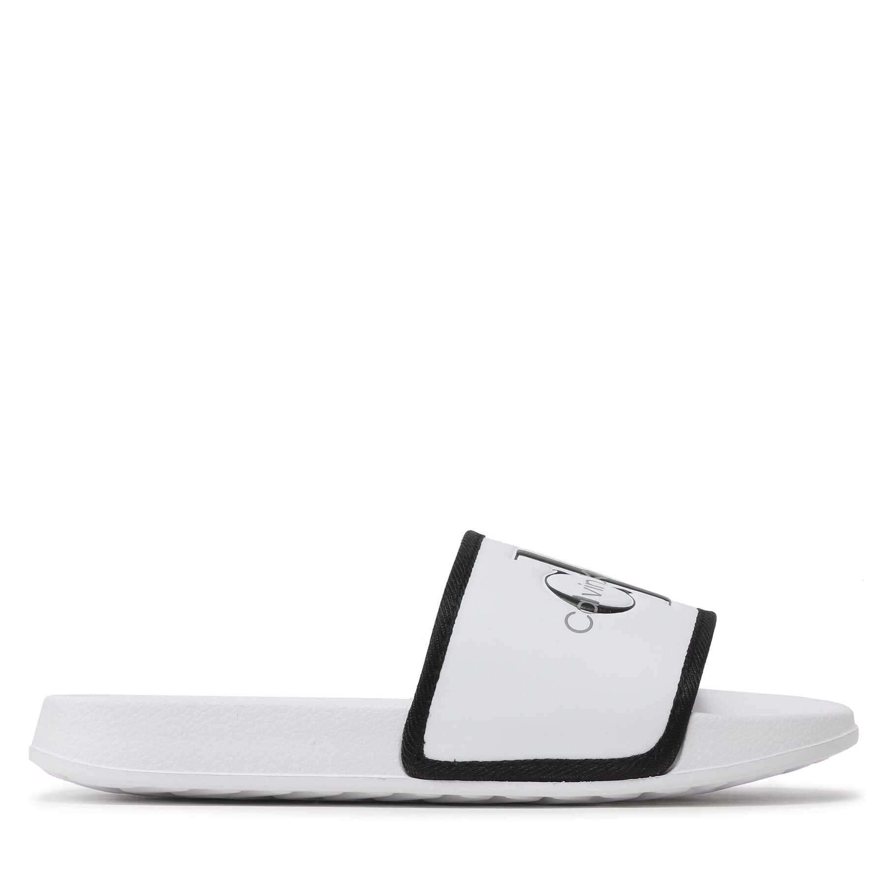 Calvin Klein Jeans Чехли Logo V3B0-80630-1172 S Бял - Pepit.bg