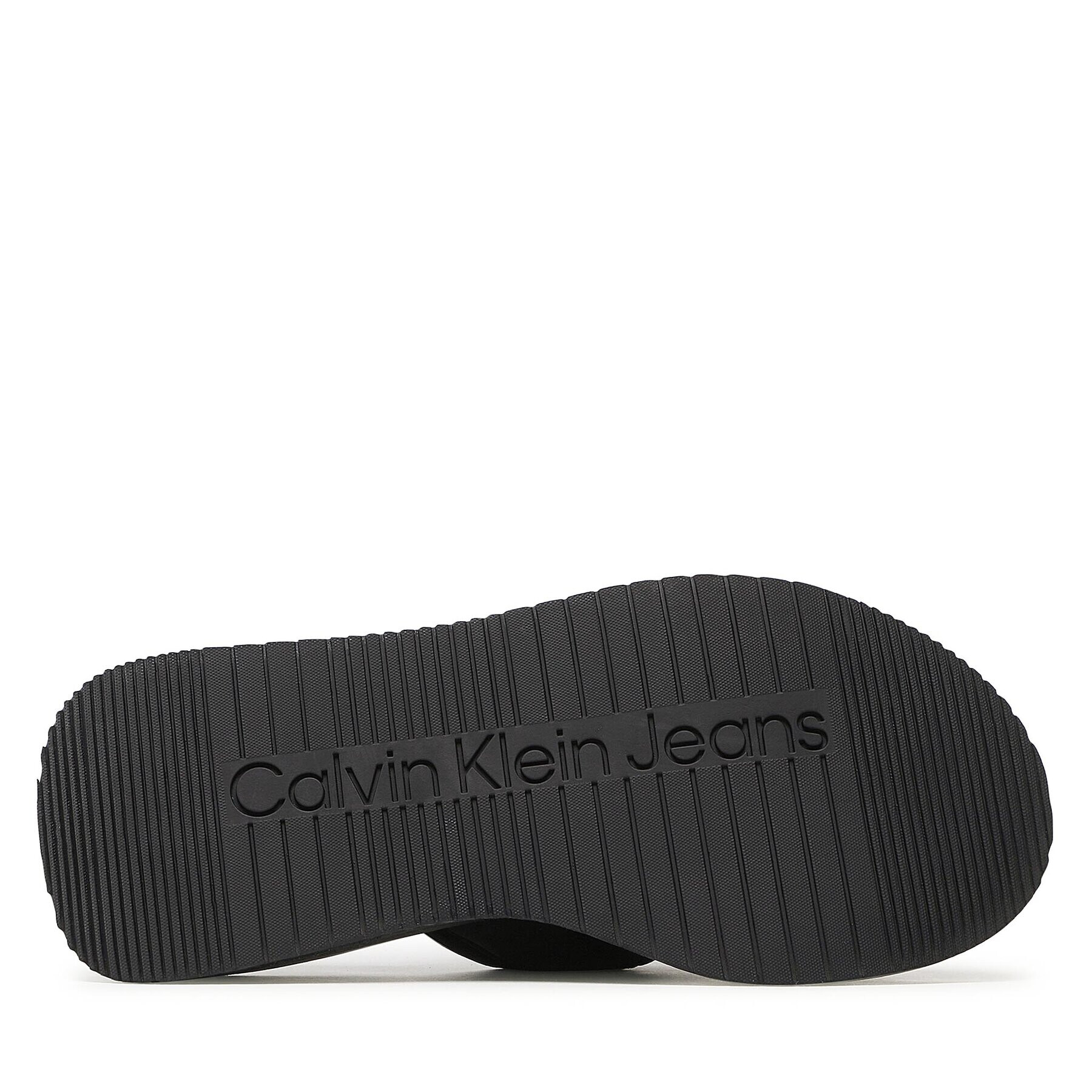 Calvin Klein Jeans Чехли Prefresato Sandal Softny YW0YW00968 Черен - Pepit.bg