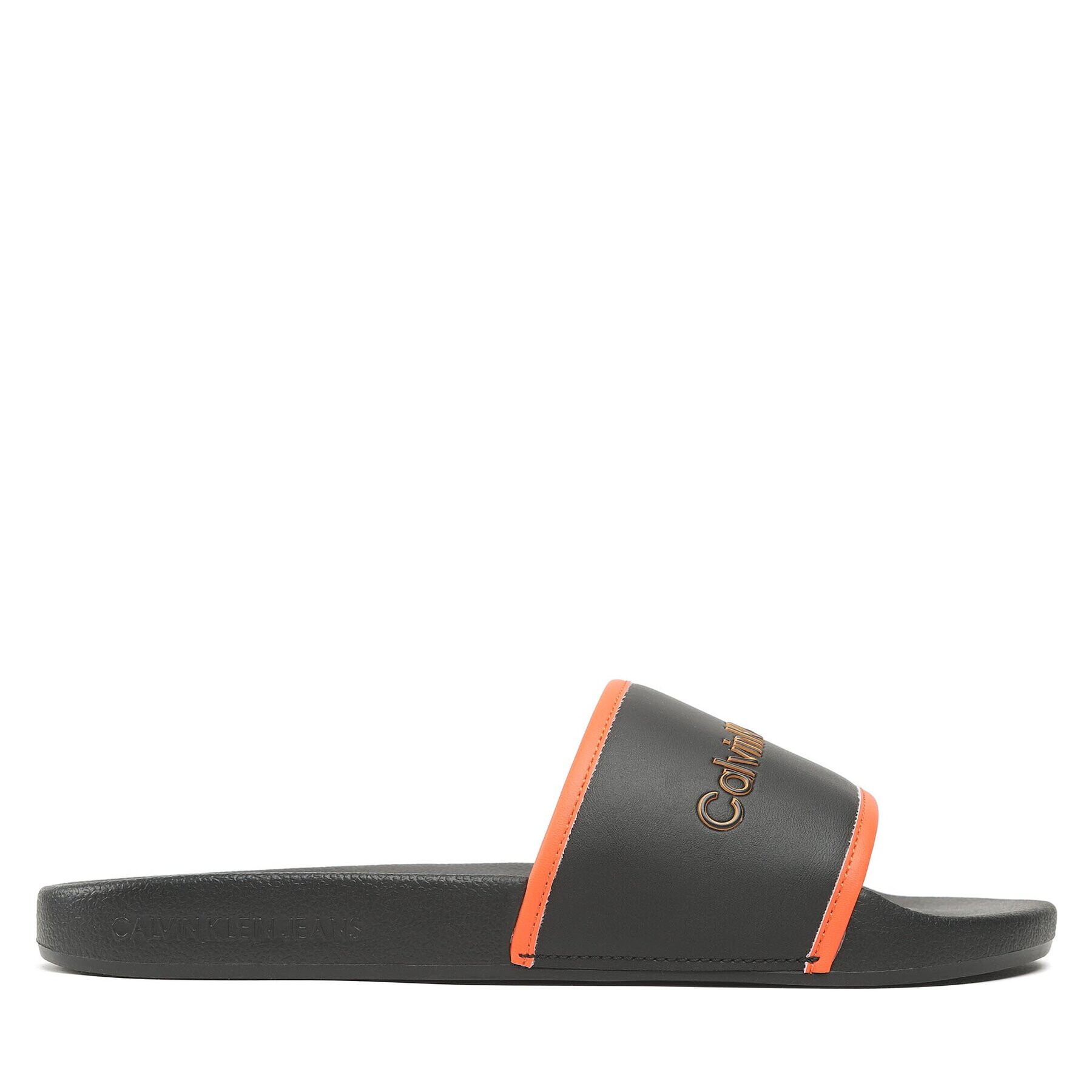 Calvin Klein Jeans Чехли Slide Institutional YM0YM00360 Черен - Pepit.bg