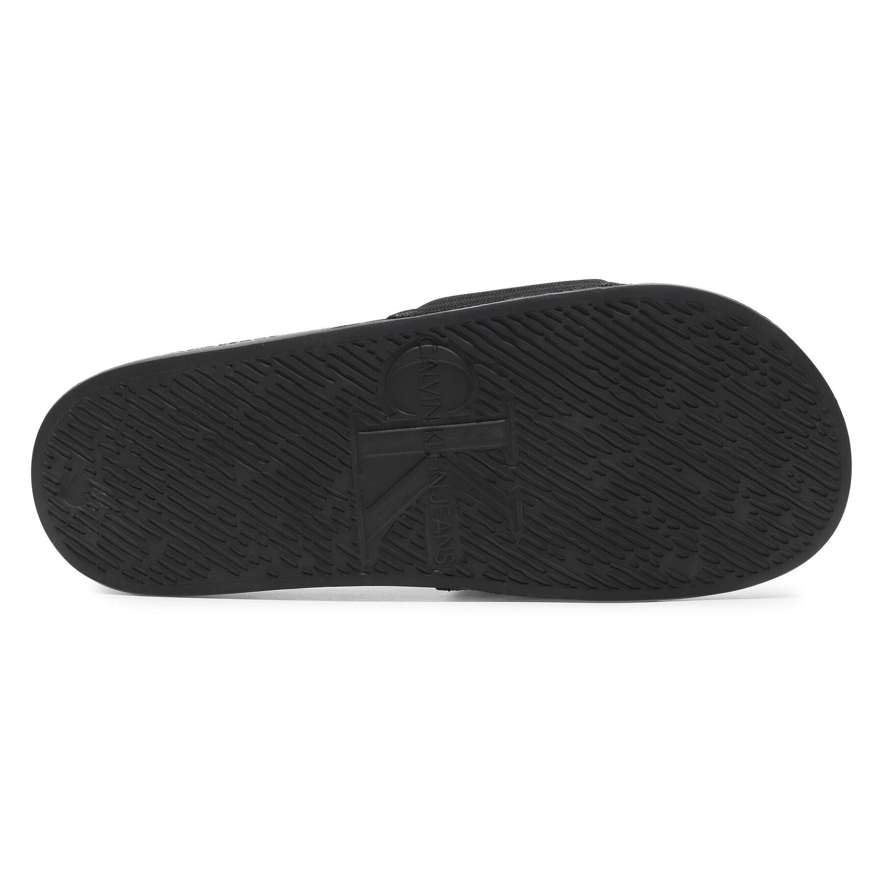 Calvin Klein Jeans Чехли Slide Monogram Co YM0YM00061 Черен - Pepit.bg