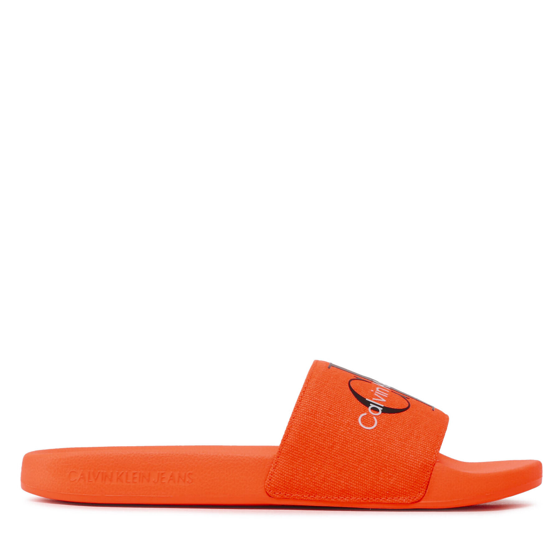 Calvin Klein Jeans Чехли Slide Monogram Co YM0YM00061 Оранжев - Pepit.bg